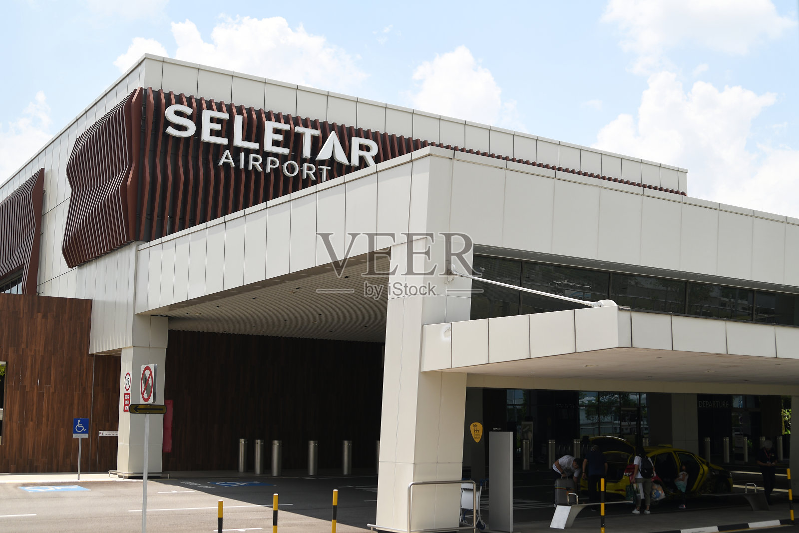 新加坡的实里达机场照片摄影图片