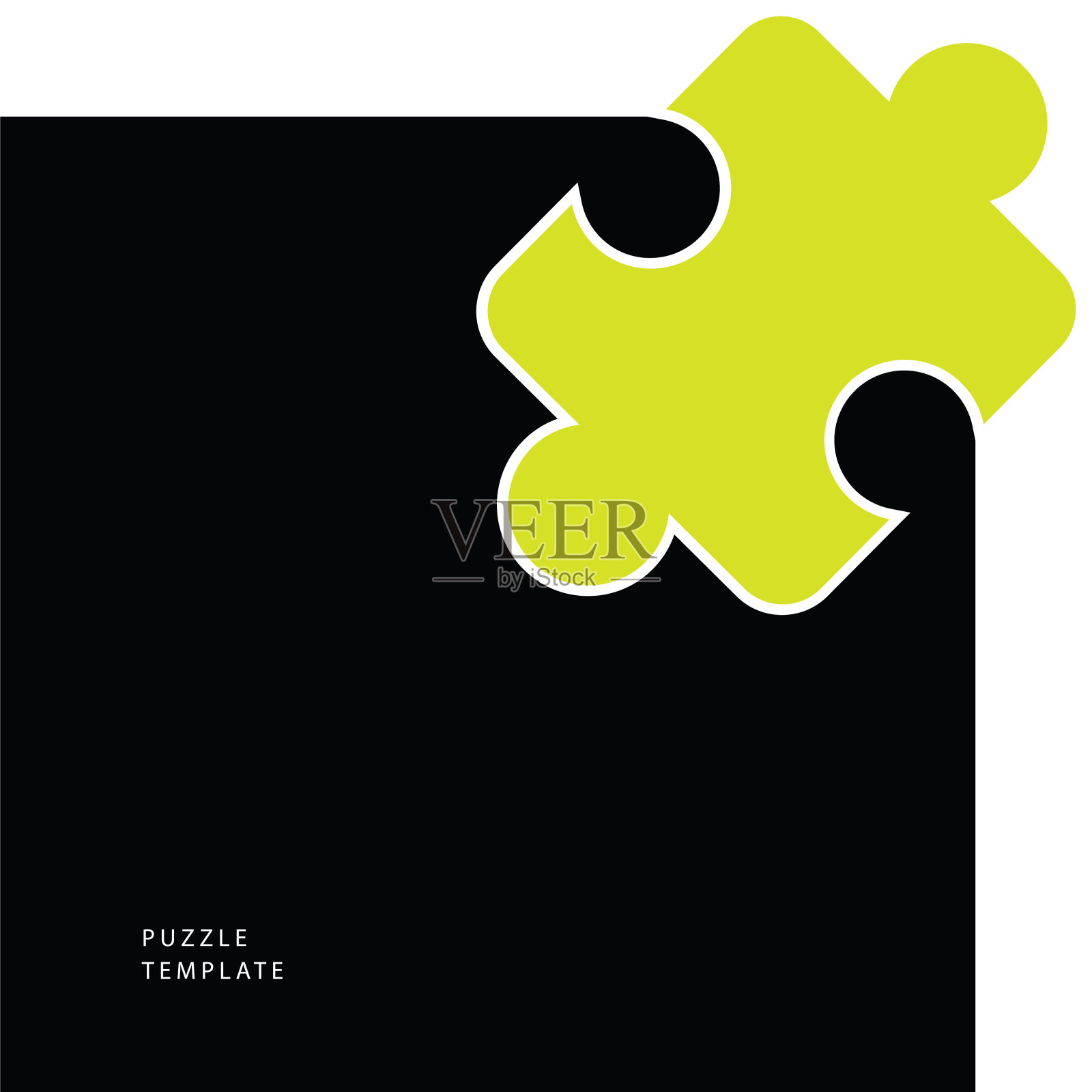 拼图图标背景矢量素材插画图片素材