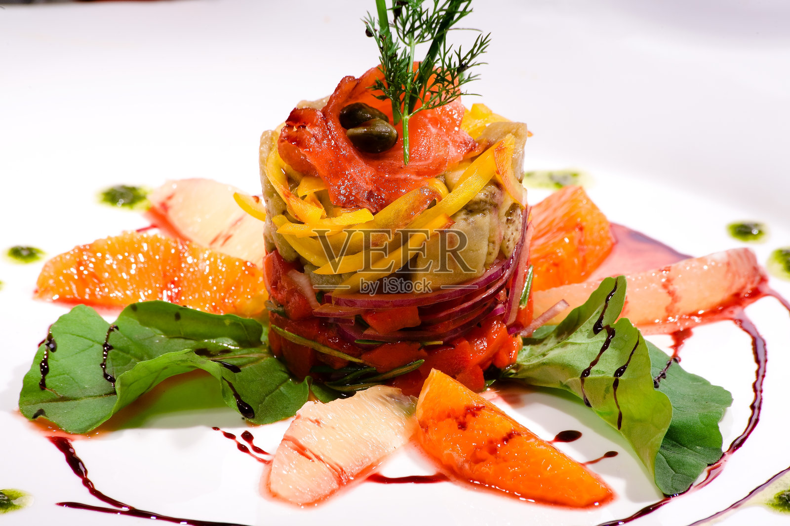 海鲜(龙虾)(鱿鱼)(烟熏照片摄影图片