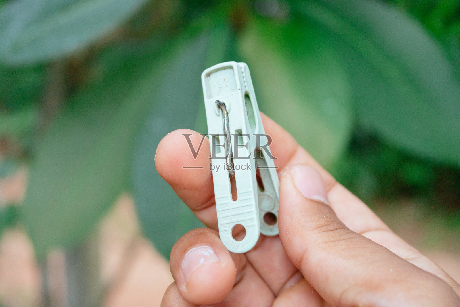 布剪刀照片摄影图片