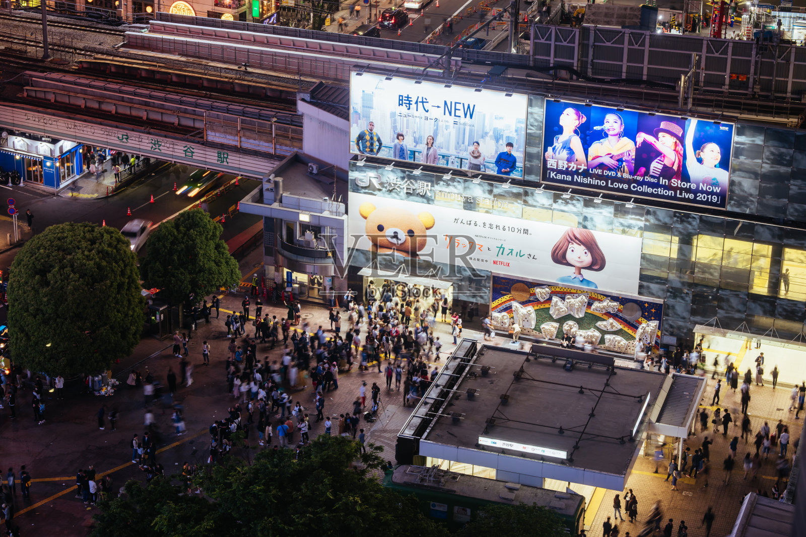 涩谷穿越日本东京照片摄影图片