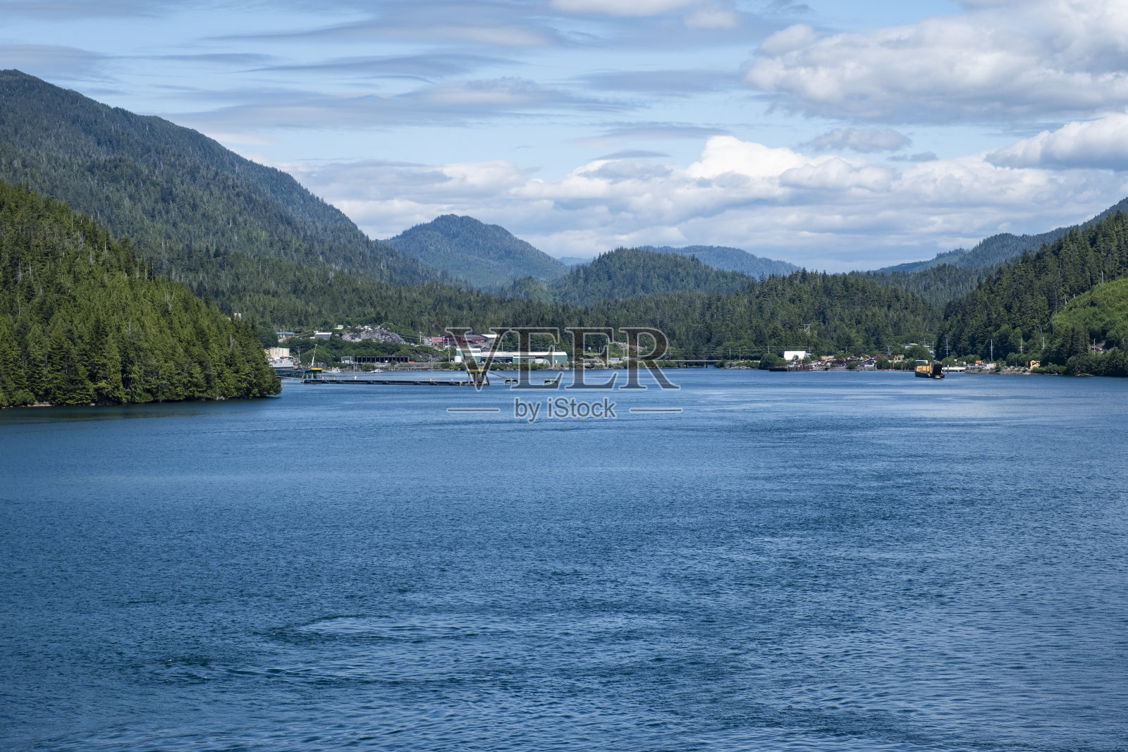 凯契坎的沃德湾照片摄影图片