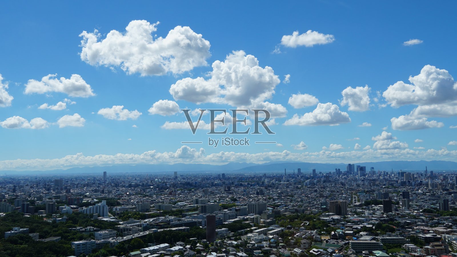 日本名古屋的夏日市景照片摄影图片