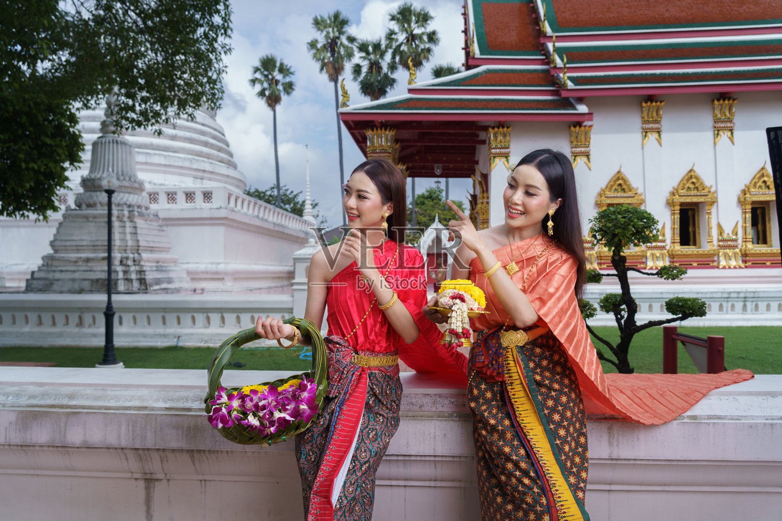 泰国传统文化户外写真照片摄影图片