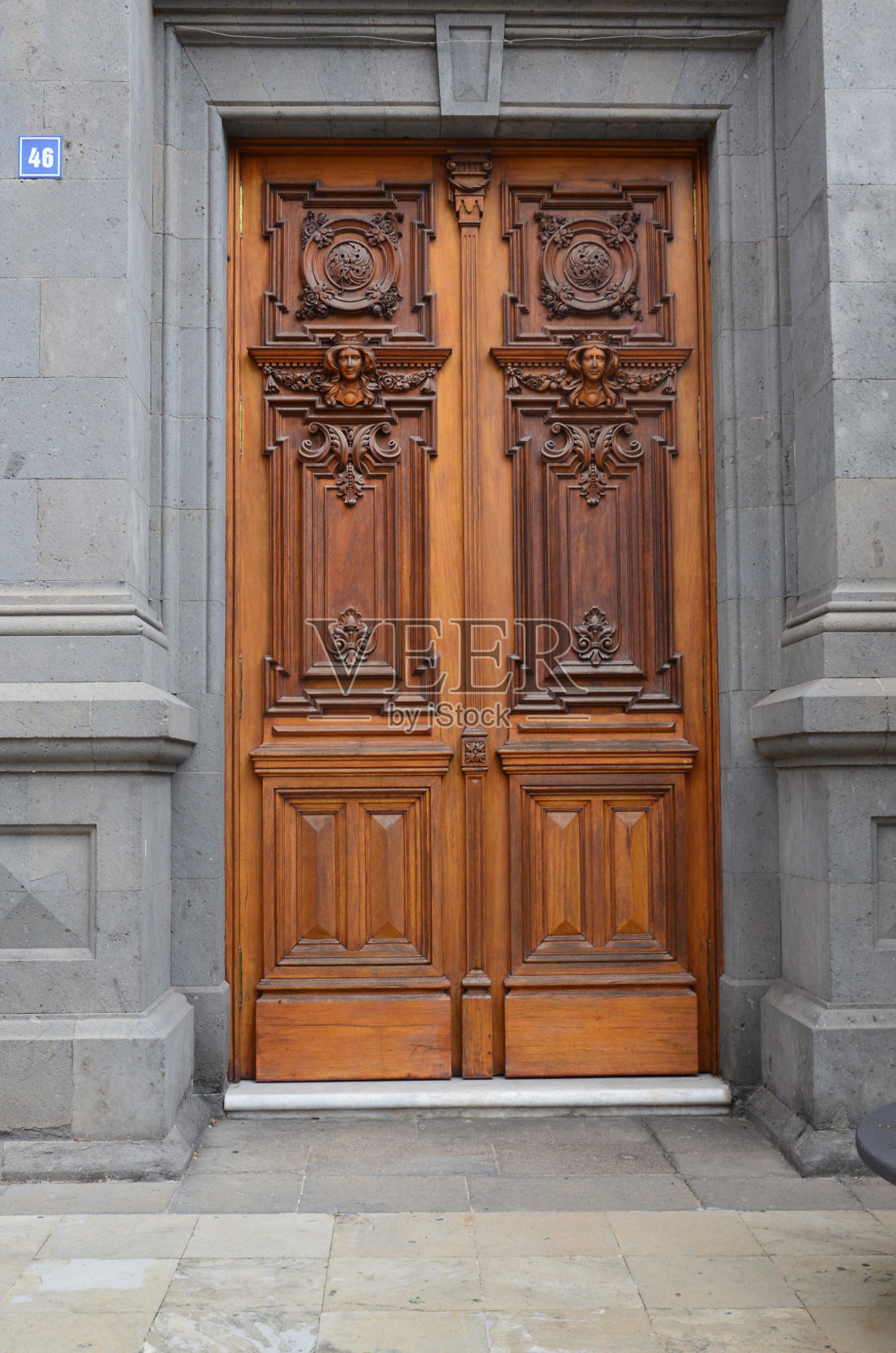 加那利岛特内里费岛德拉克鲁兹港的城市景观照片摄影图片