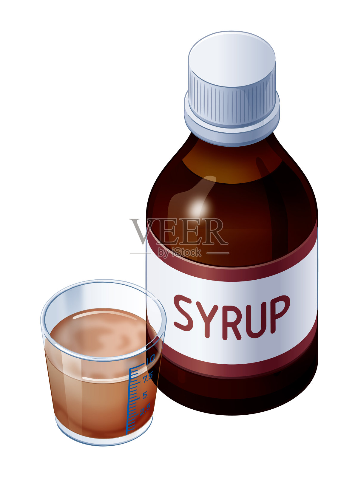 糖浆插画图片素材