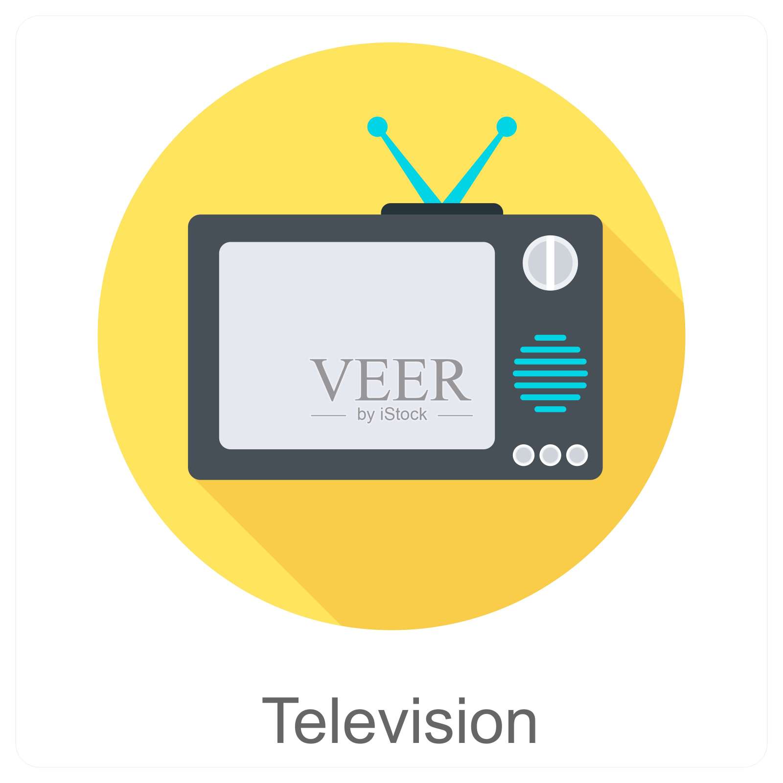 电视插画图片素材