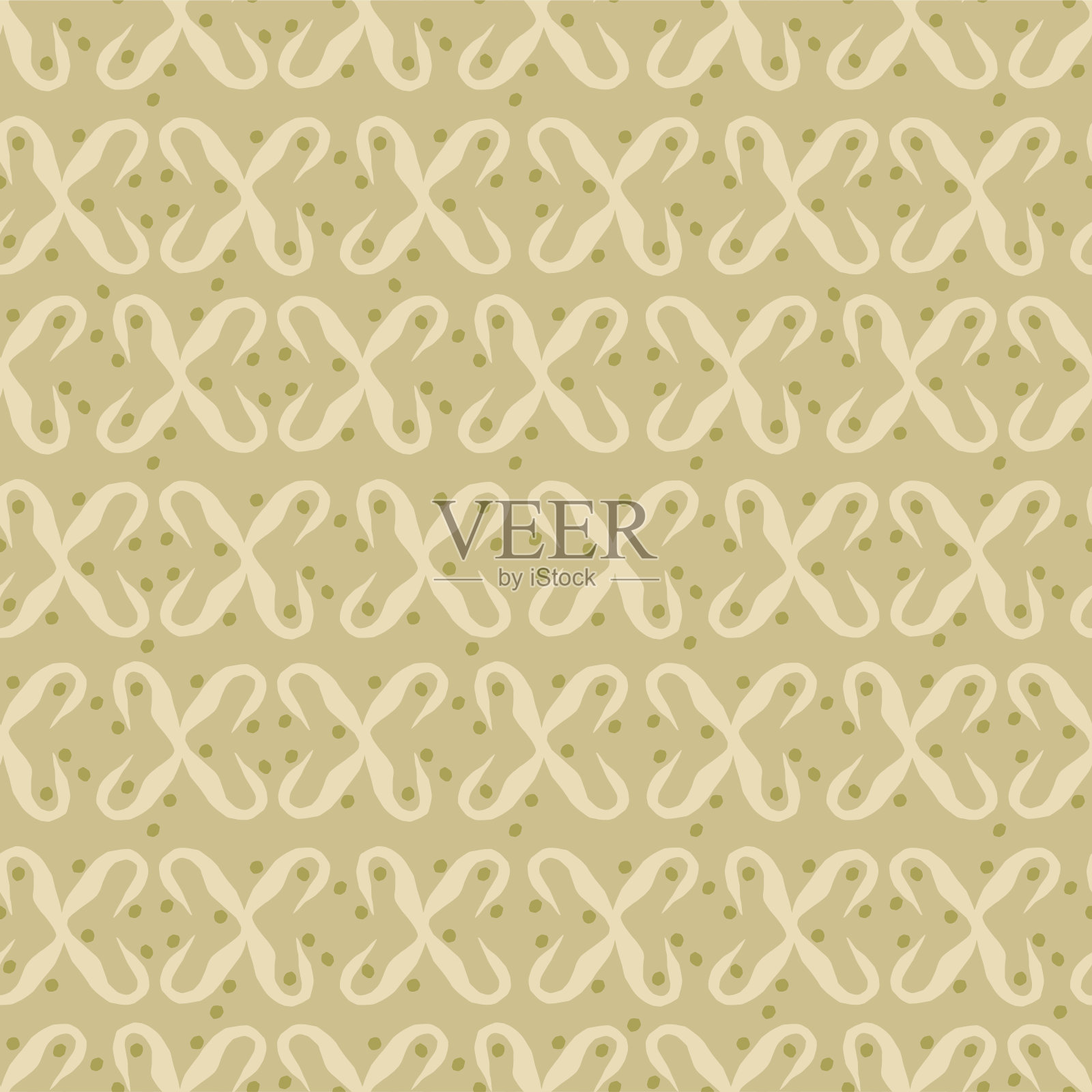 矢量抽象形状图案插图无缝重复图案数字艺术品插画图片素材