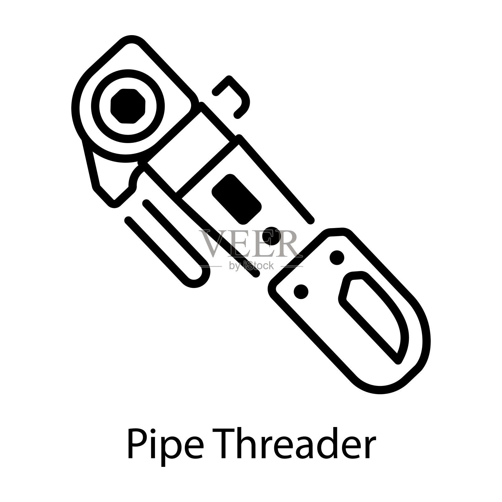 管穿线器插画图片素材