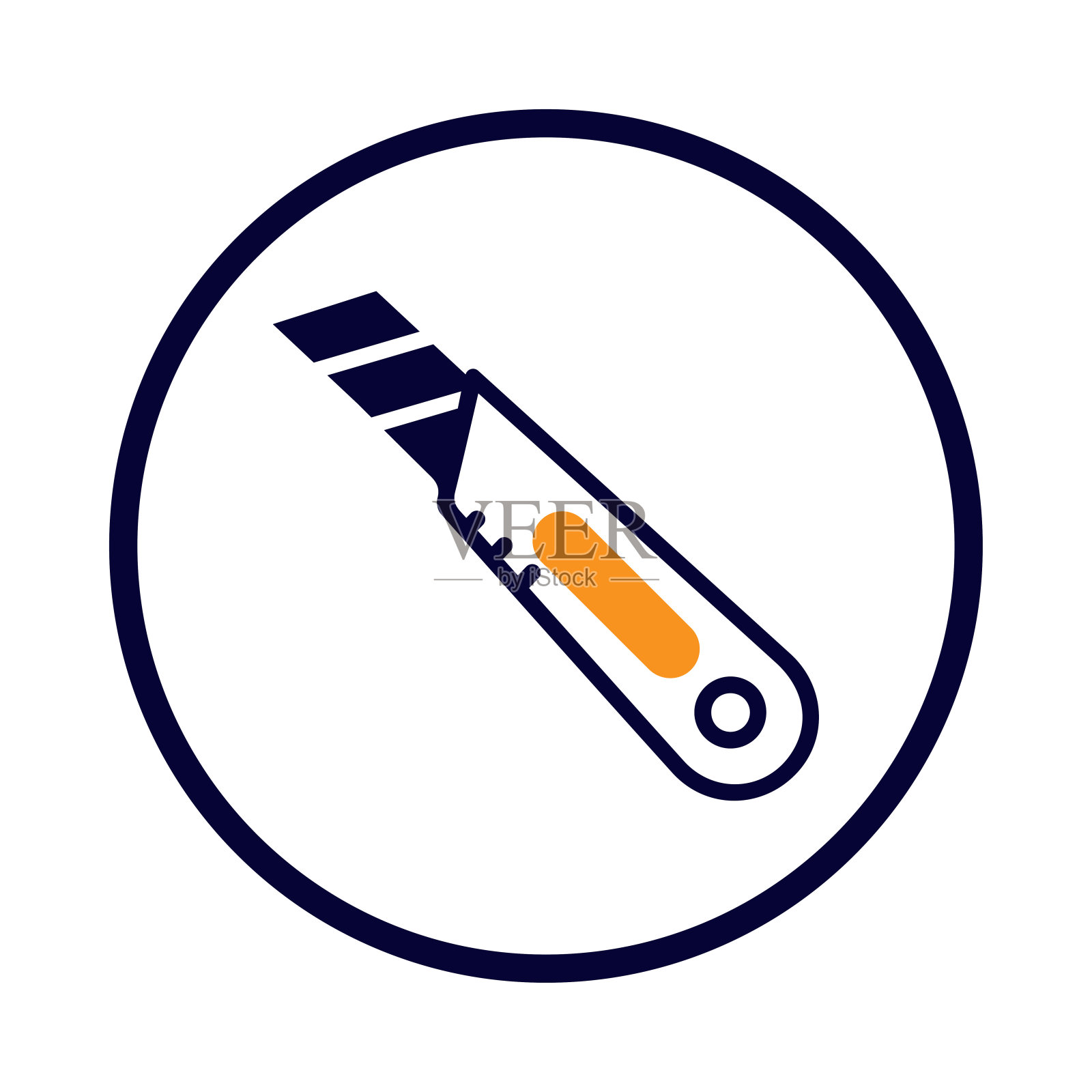 刀片，刀，厨房刀具，刀具图标插画图片素材