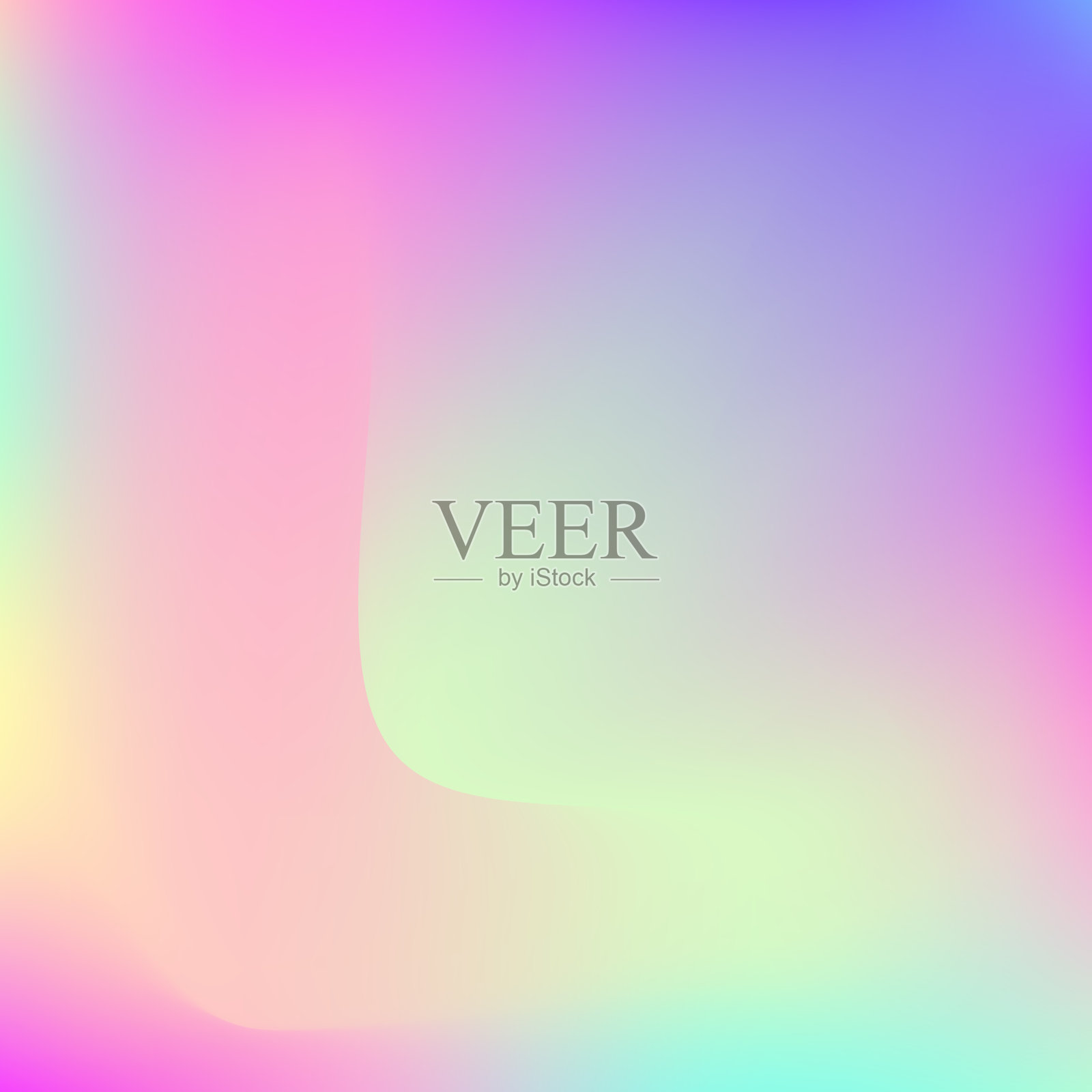 抽象的背景。卡哇伊。流行旗帜。光芒四射的梯度。软创意插图。紫色的复古渐变。最小的名片。彩虹色的纹理。紫罗兰抽象背景插画图片素材