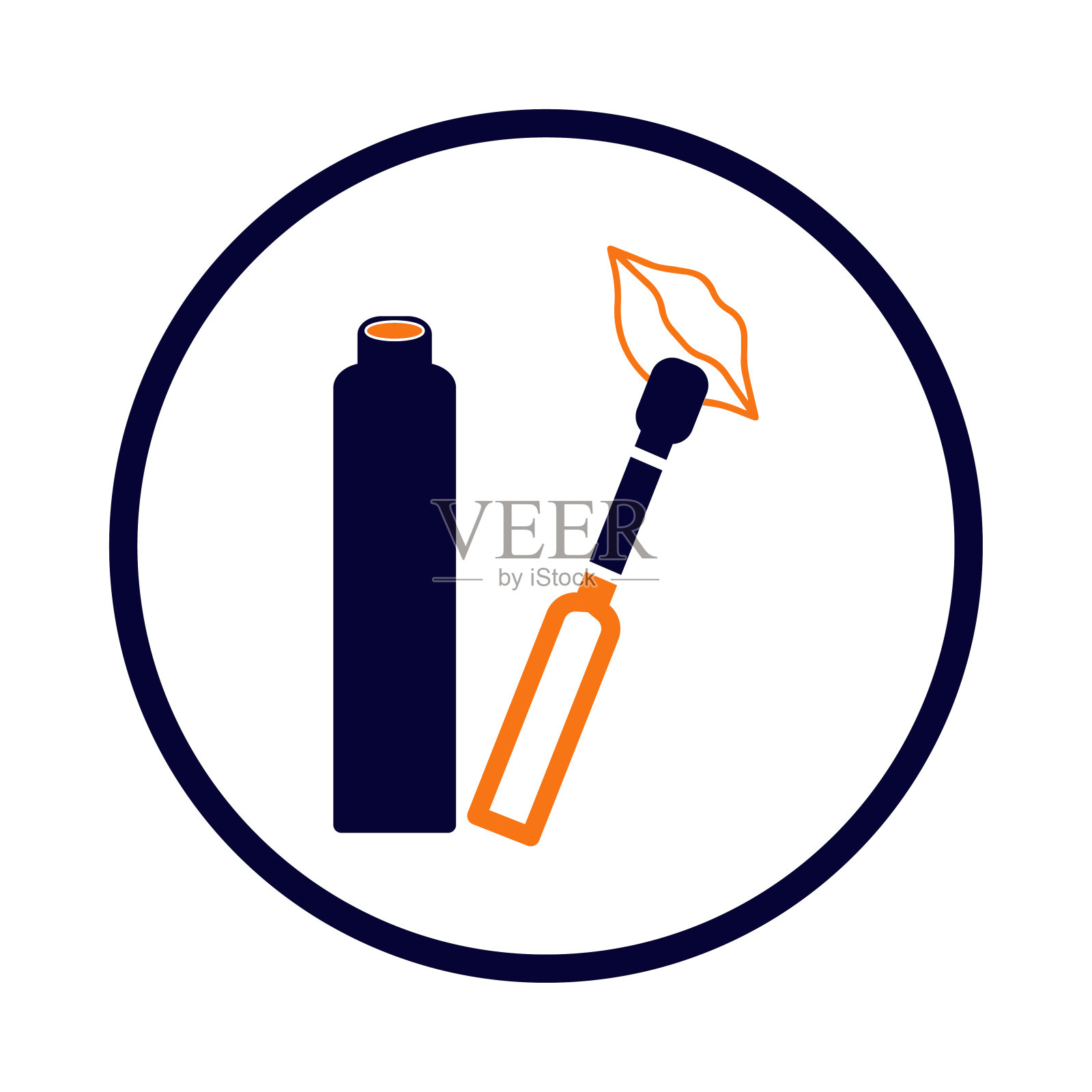 唇彩口红化妆彩妆图标插画图片素材