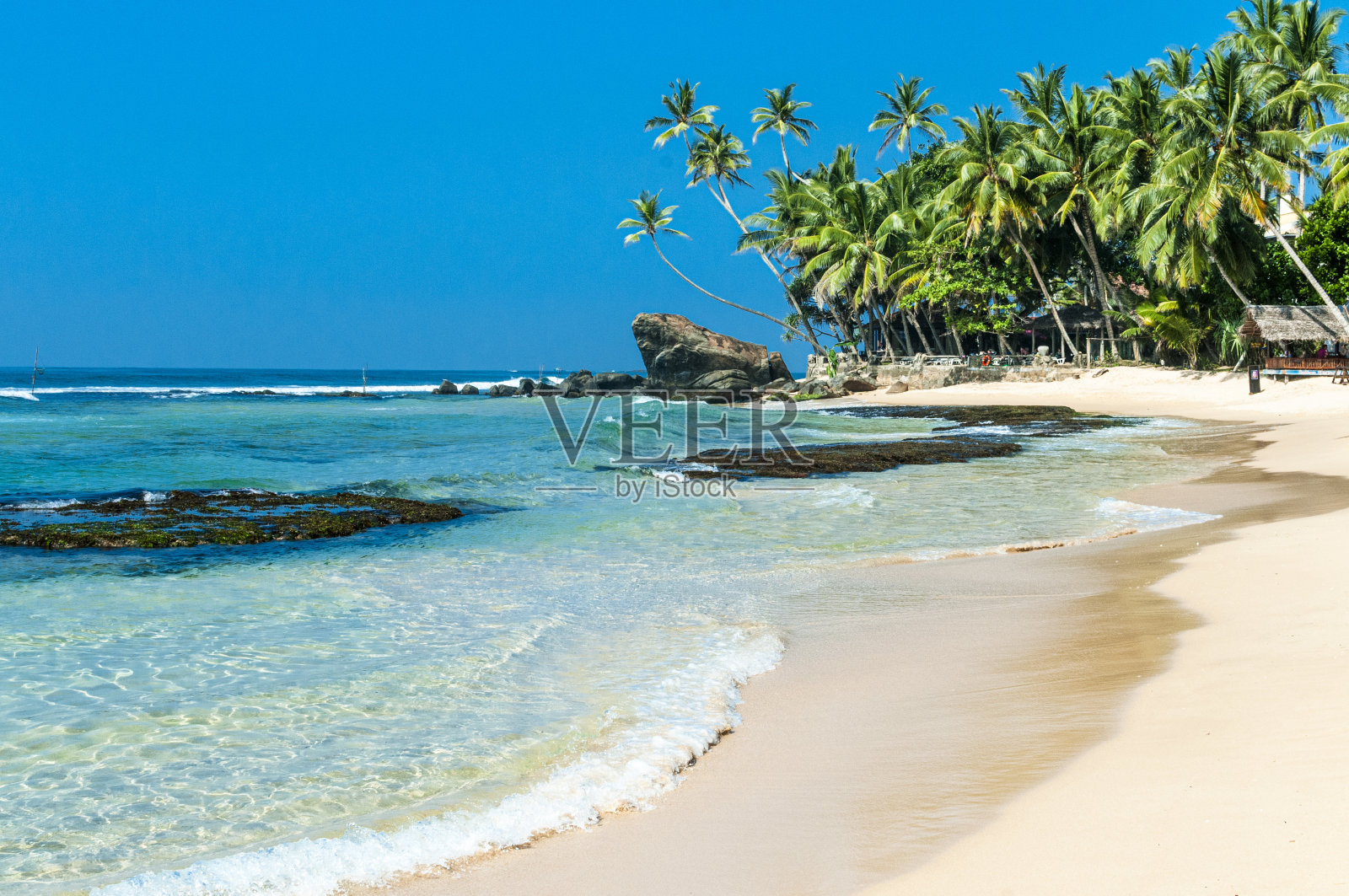 斯里兰卡海滩照片摄影图片