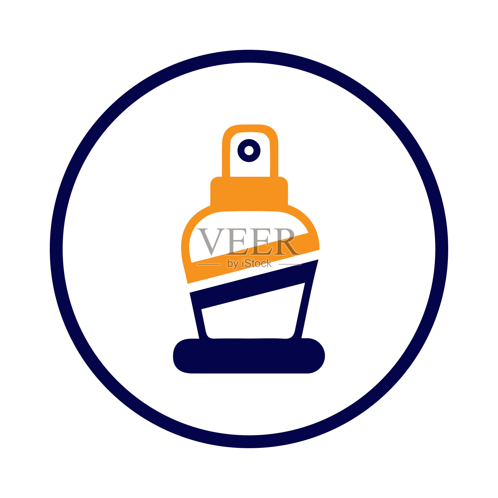 唇彩，喷雾，化妆品，化妆集图标插画图片素材