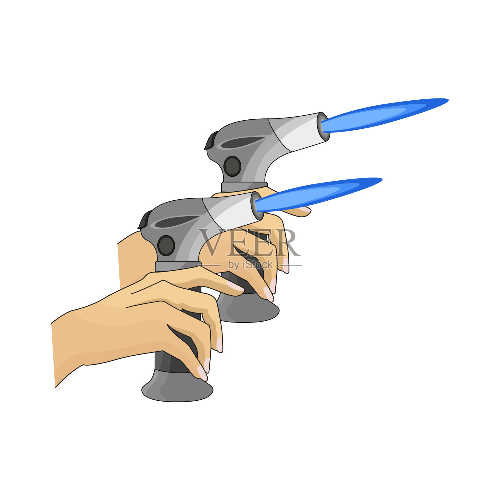 厨房打火机插画图片素材