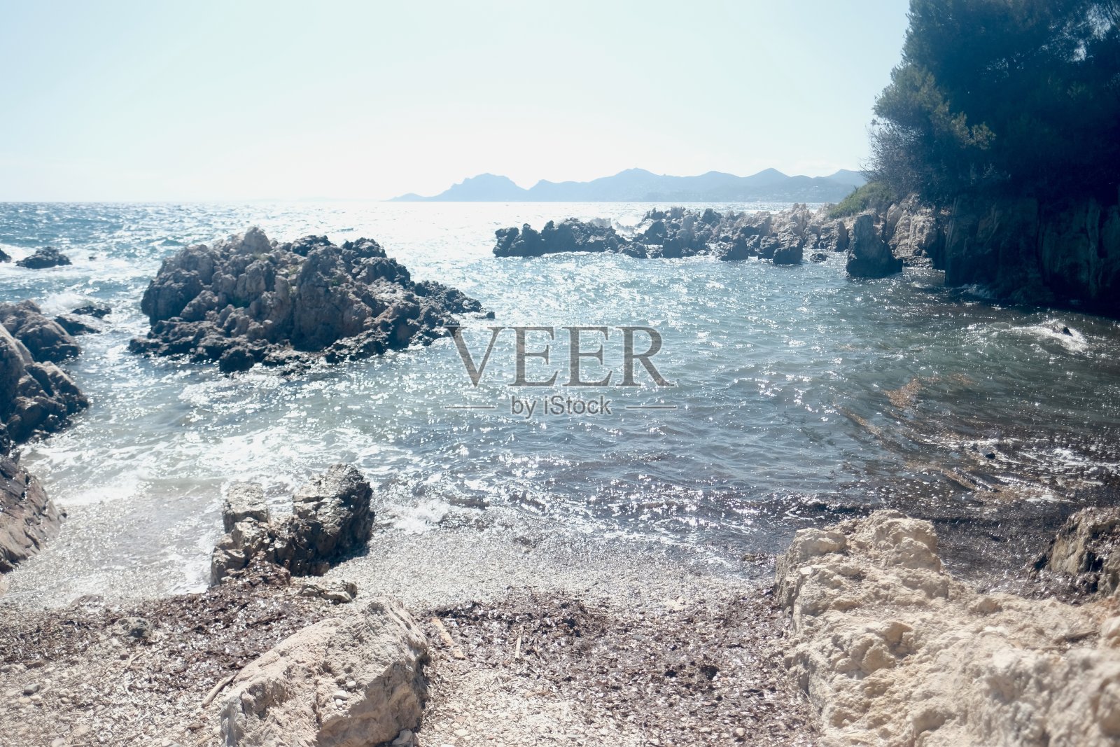 湾，Île圣玛格丽特照片摄影图片