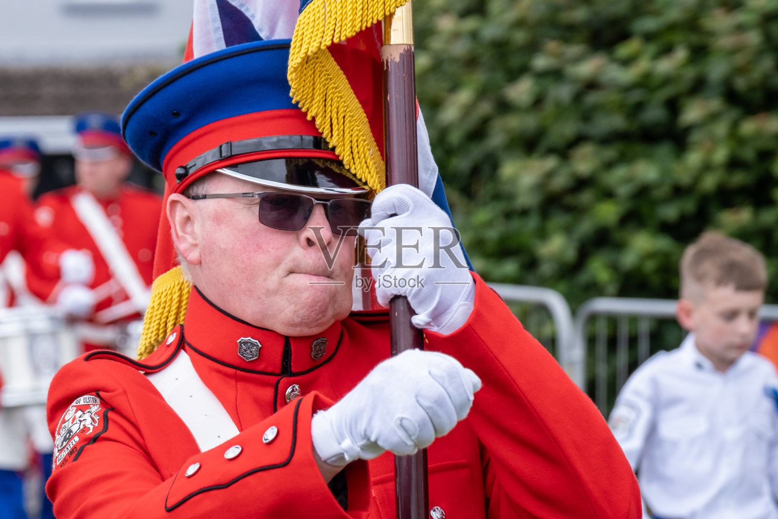旗手巴利龙骨忠诚的阿尔斯特之子照片摄影图片
