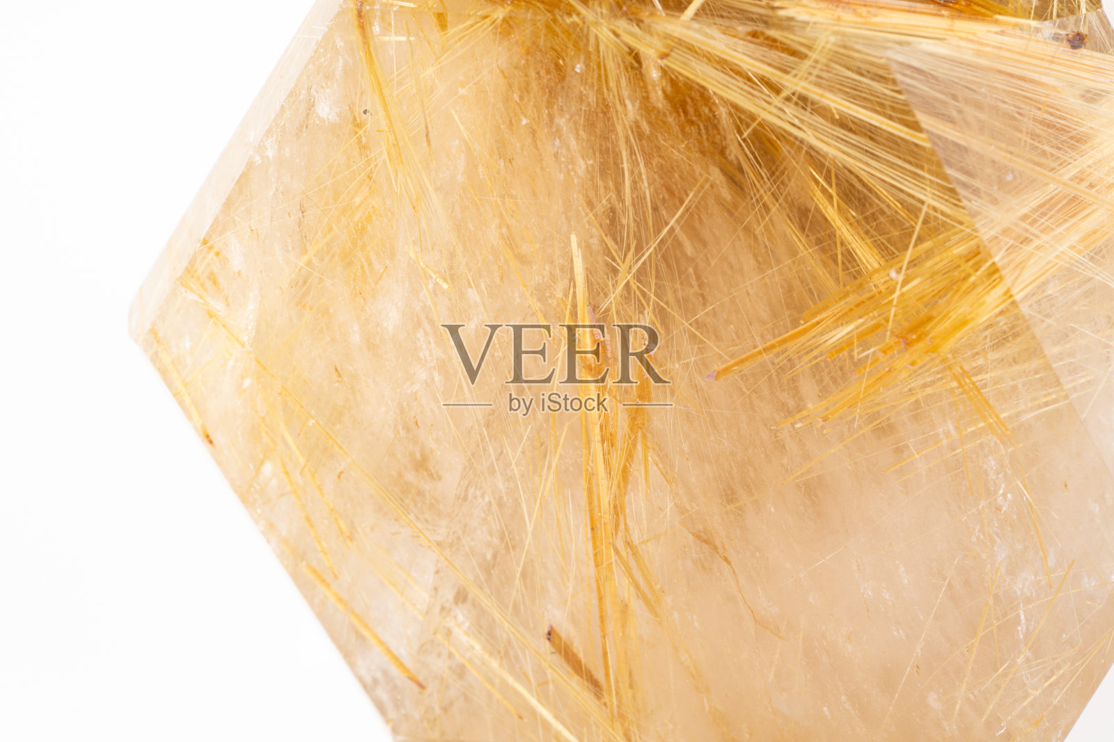 金红石石英照片摄影图片