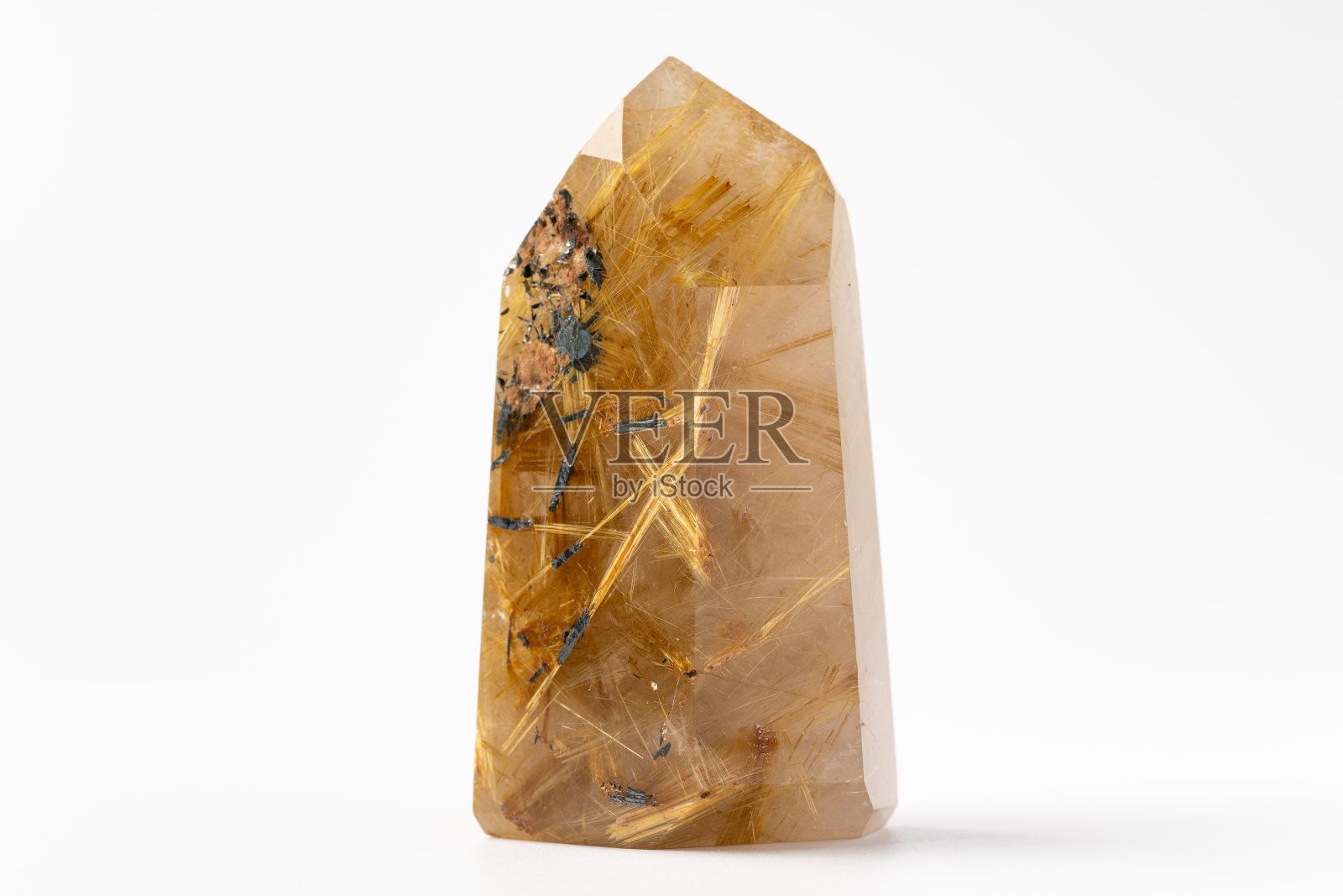 金红石石英照片摄影图片