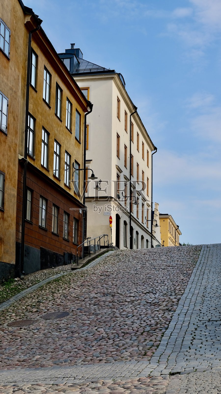 鹅卵石街道照片摄影图片