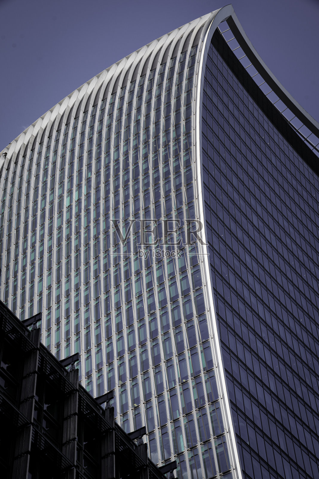 伦敦金融城金融区，芬丘奇街20号摩天大楼，对讲机大厦照片摄影图片