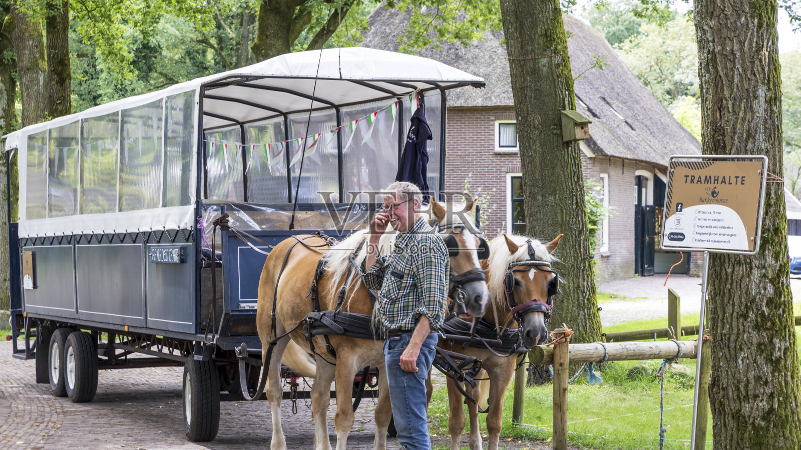 荷兰Orvelte的城市景观博物馆村照片摄影图片
