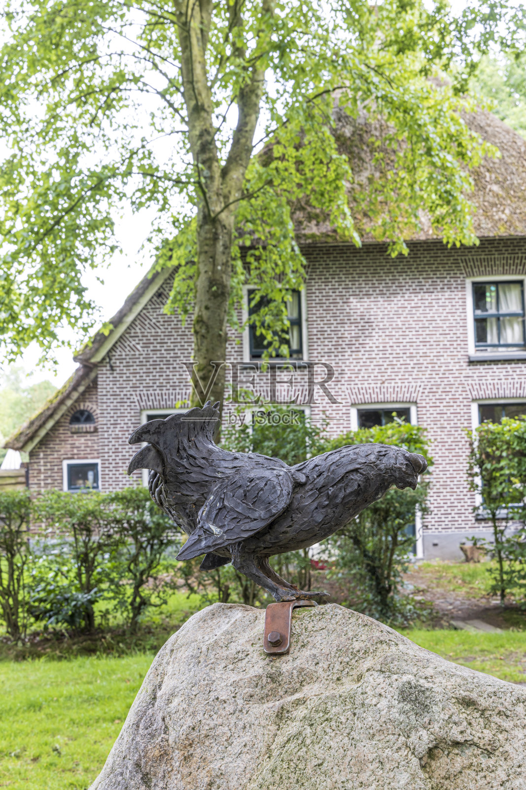 荷兰Orvelte的城市景观博物馆村照片摄影图片