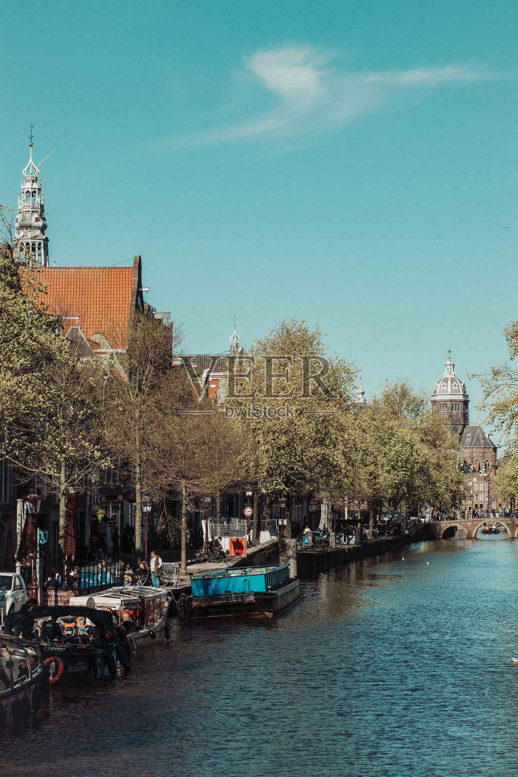 阿姆斯特丹,北方的威尼斯照片摄影图片