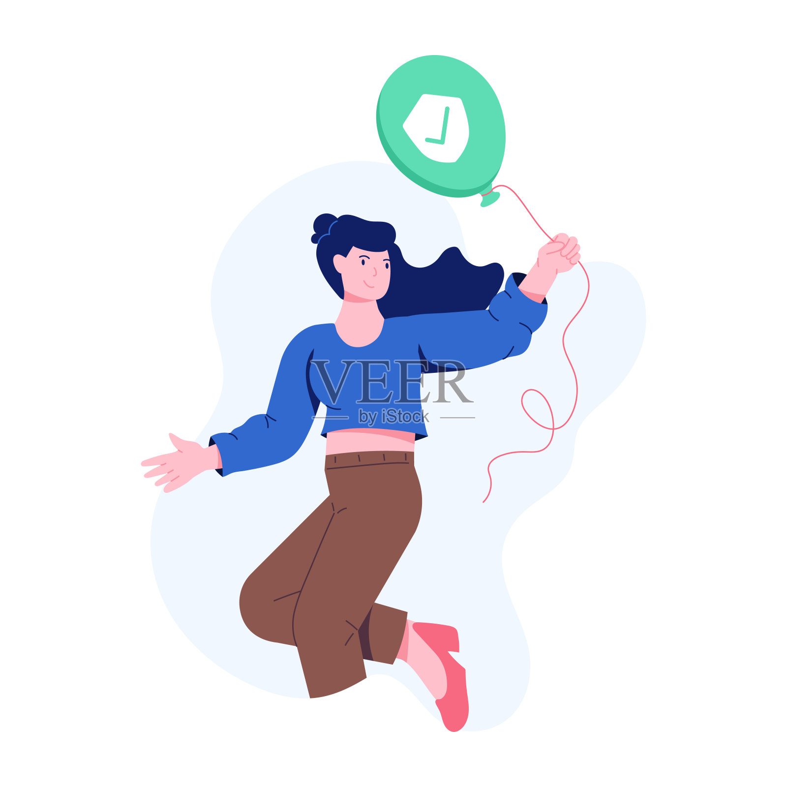 保险插画图片素材