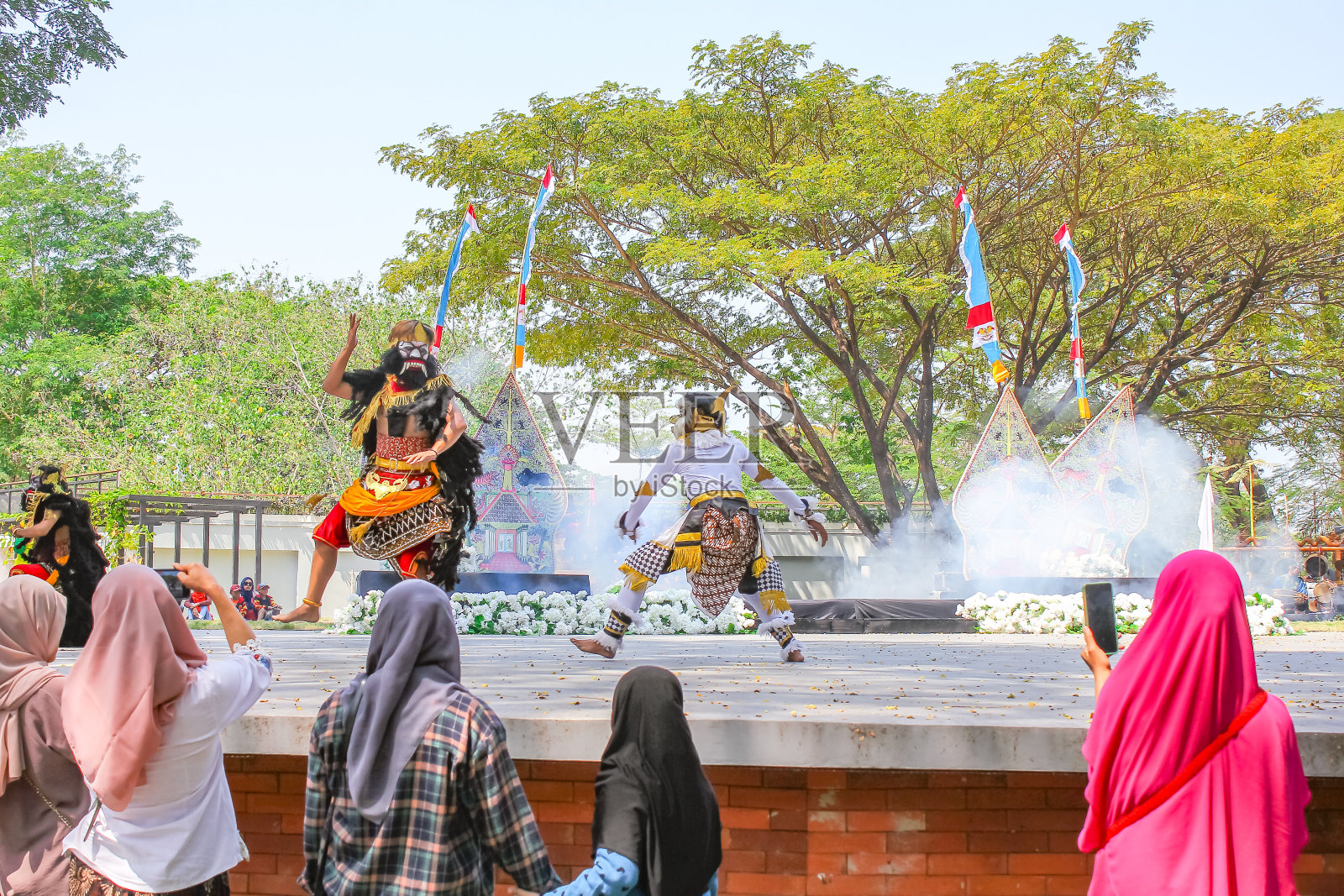 哈努曼在阿林卡王国与布托的激战照片摄影图片