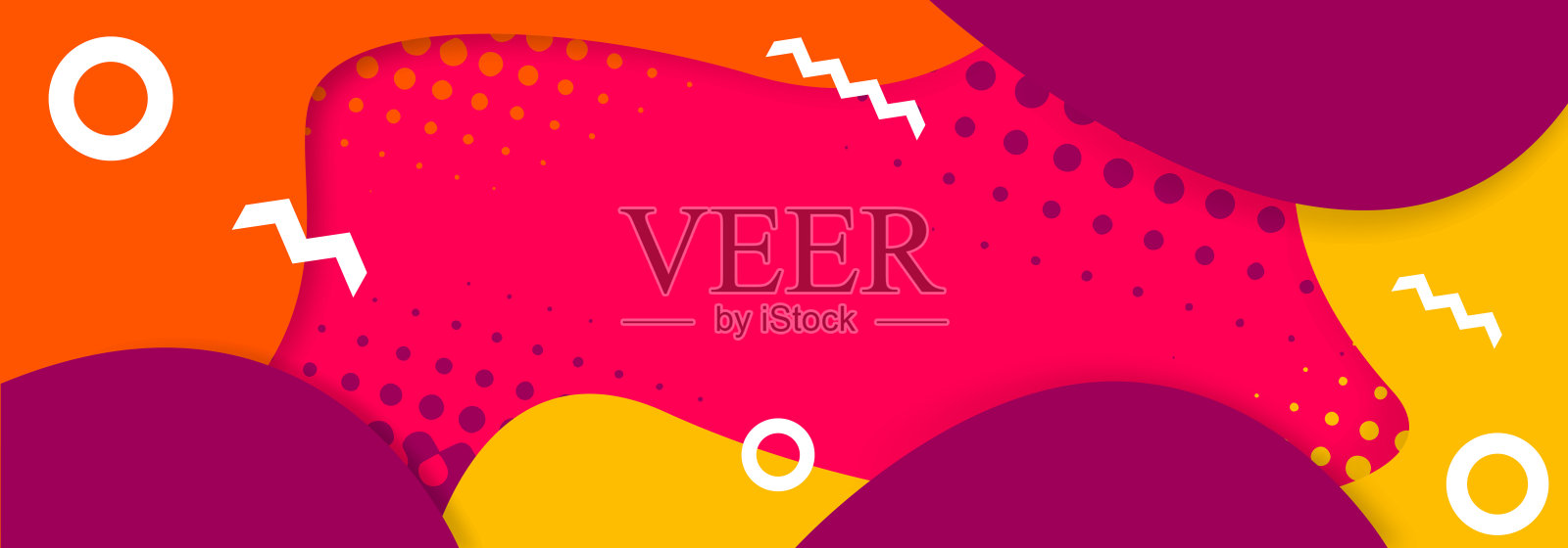 几何色彩鲜艳的抽象背景。矢量插图在EPS 10应用程序，网站，演示文稿或设计插画图片素材