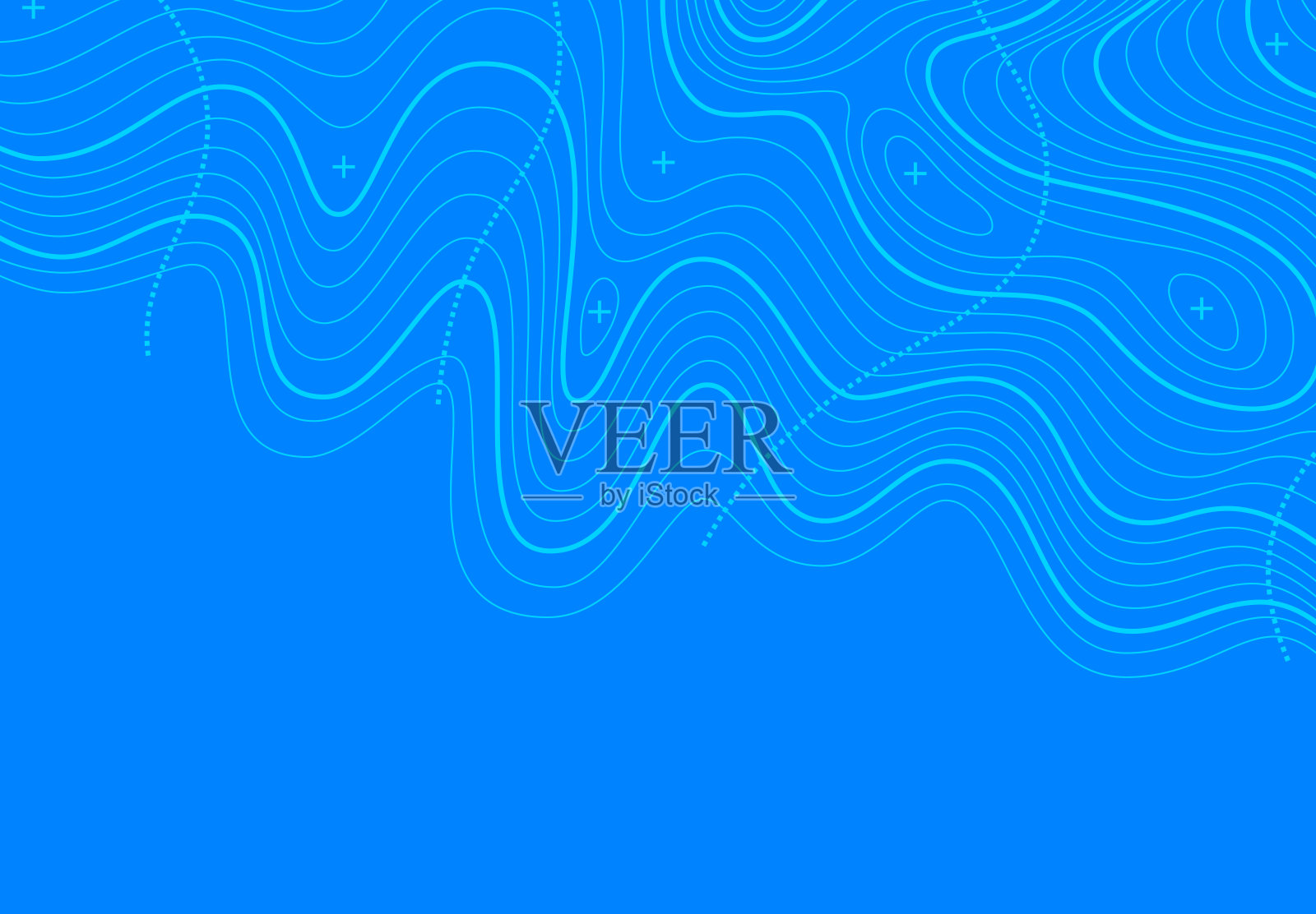 地形图线条抽象背景插画图片素材