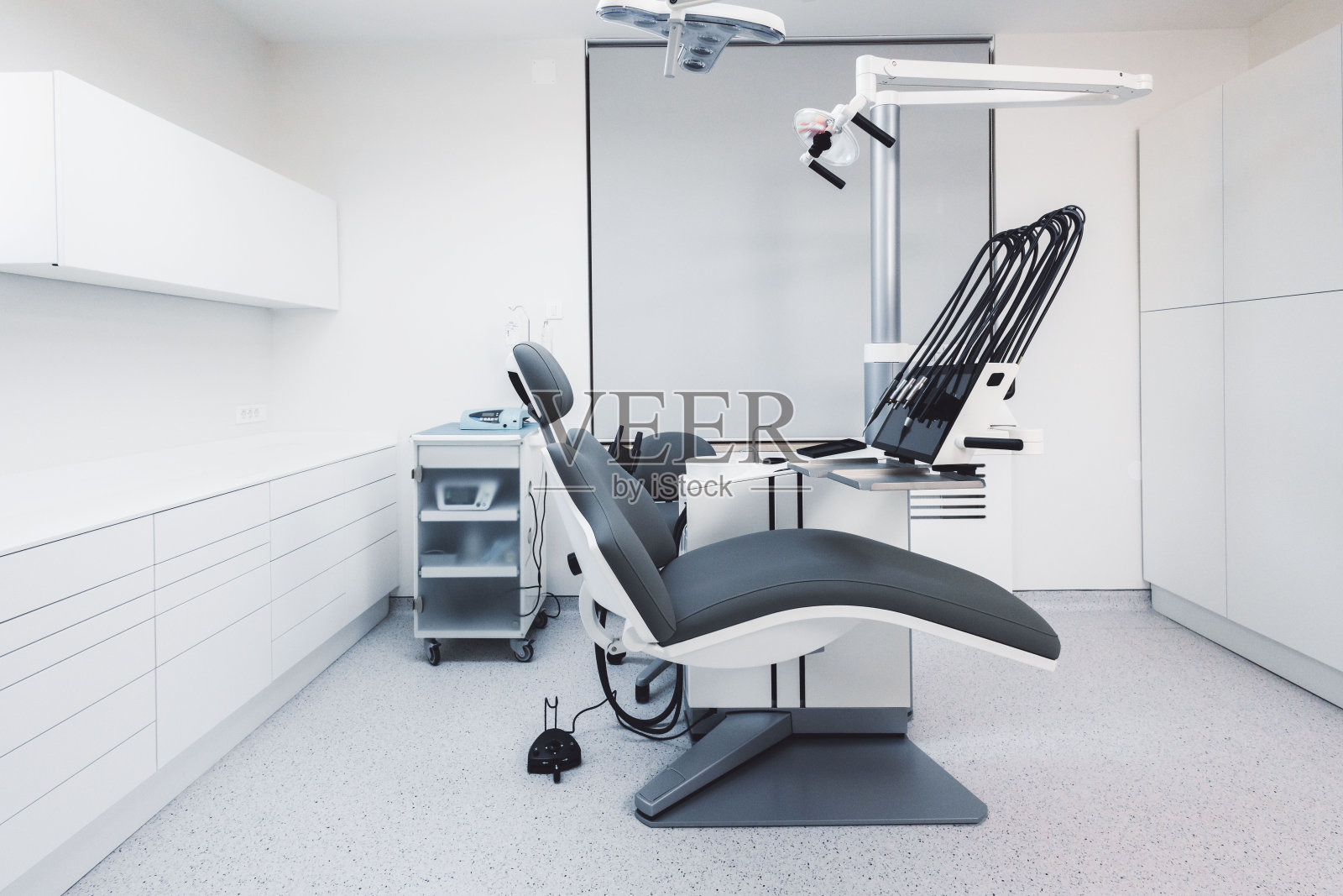 现代牙科诊所内部照片摄影图片
