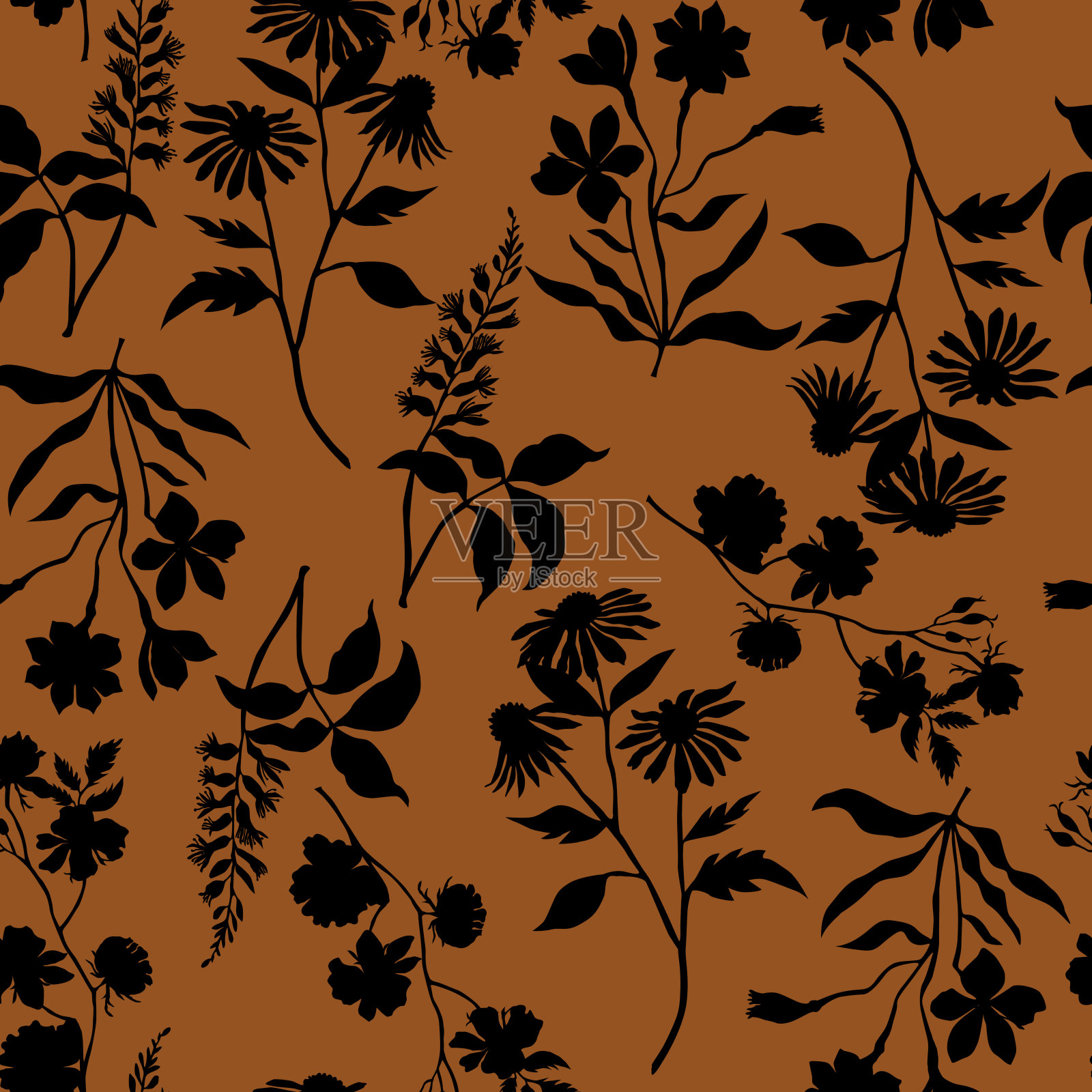 热带抽象数码印刷品插画图片素材