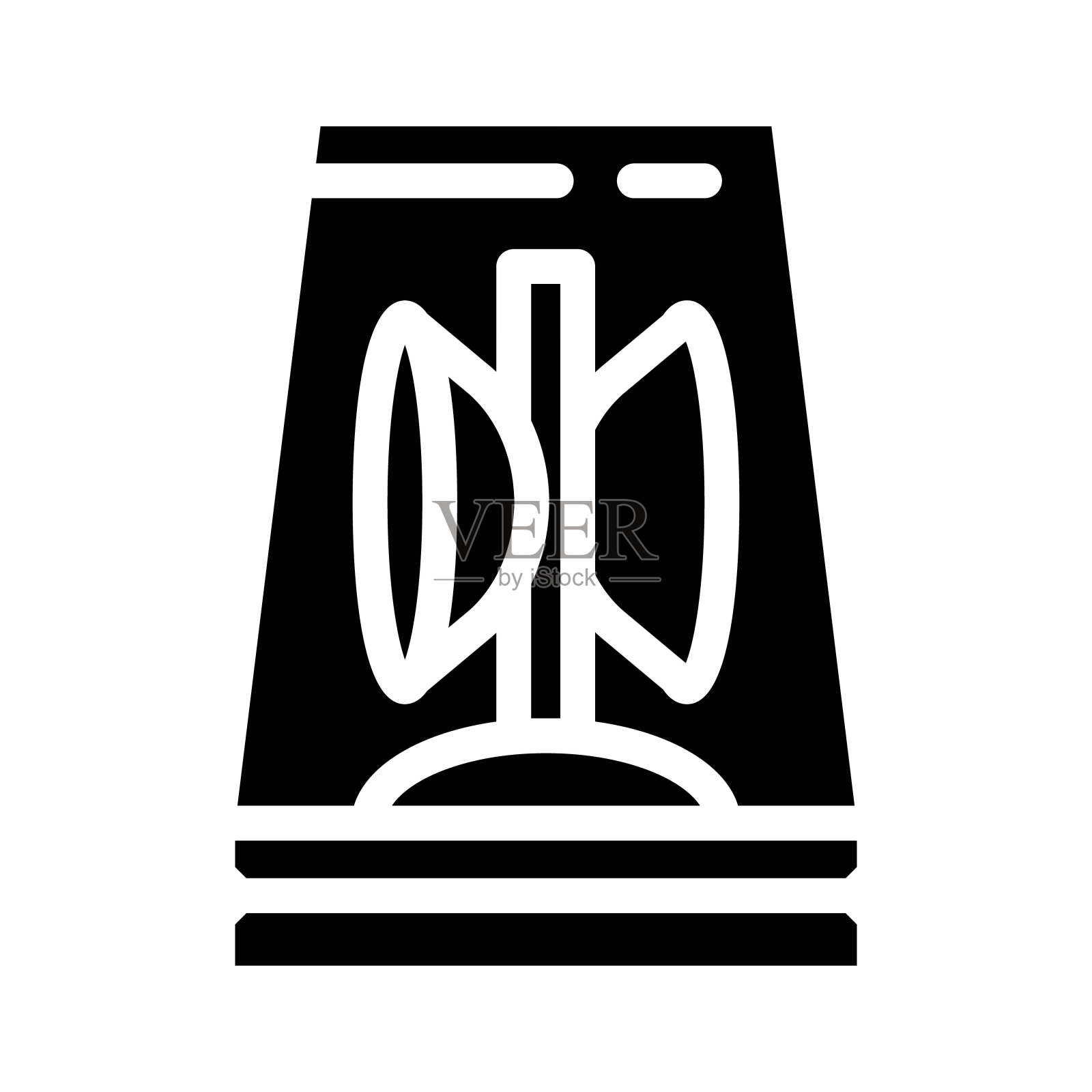 救护车警笛符号图标矢量插图插画图片素材