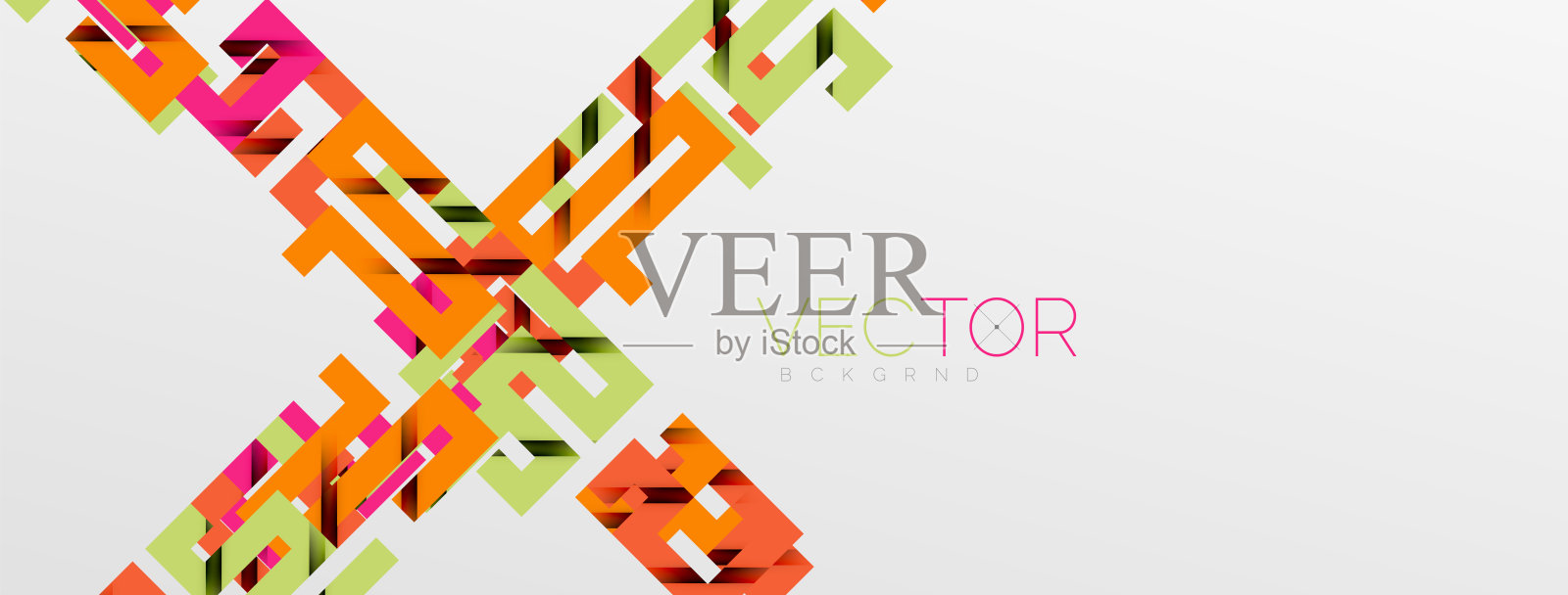 颜色弯曲线与阴影纹理效果。矢量插图壁纸，横幅，背景，卡片，书籍插图，登陆页插画图片素材