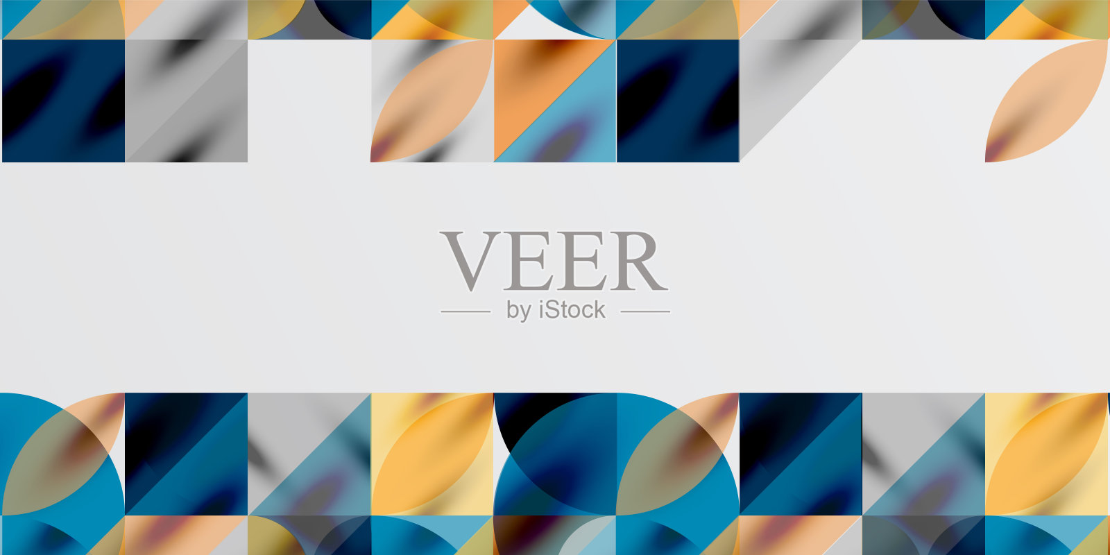 三角形，圆形三角形和圆形技术艺术。矢量插图壁纸，横幅，背景，卡片，书籍插图，登陆页插画图片素材