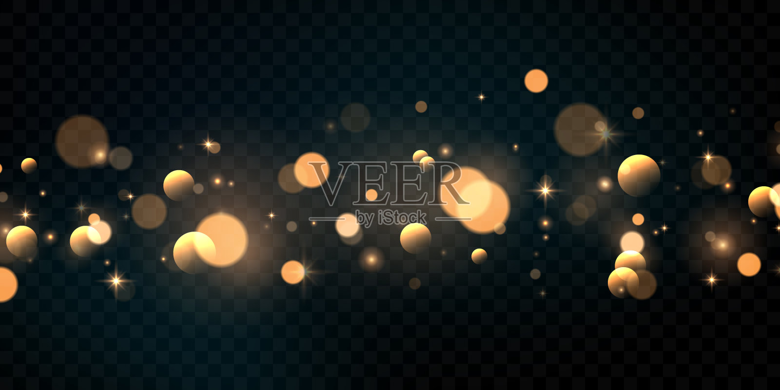 美丽的散景背景装饰节日模板美丽的横幅豪华矢量插图插画图片素材