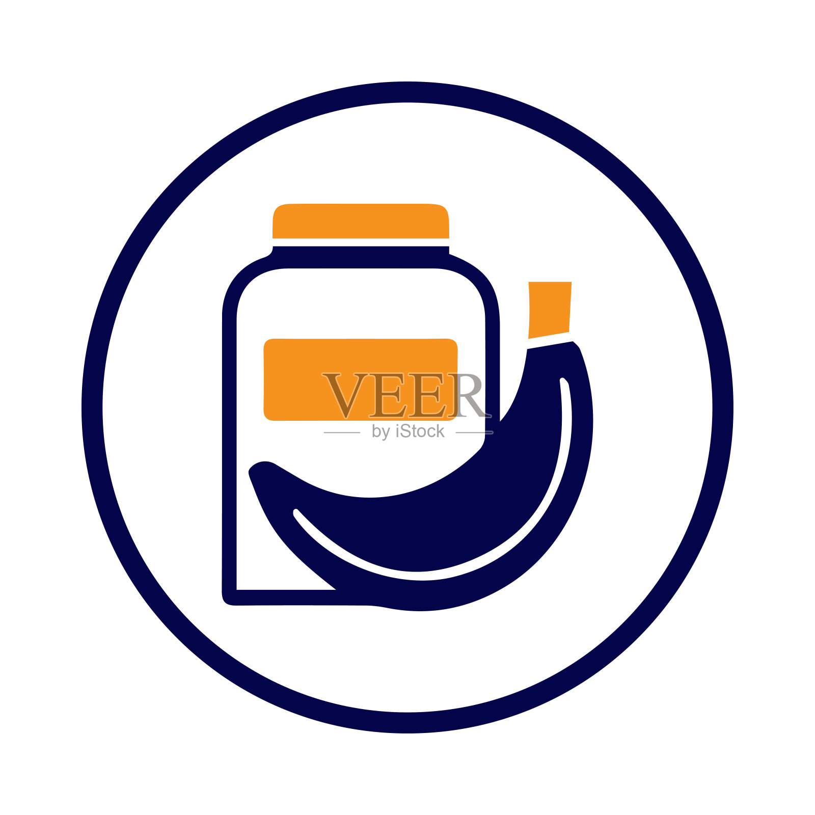 食品，健身营养，运动营养图标插画图片素材