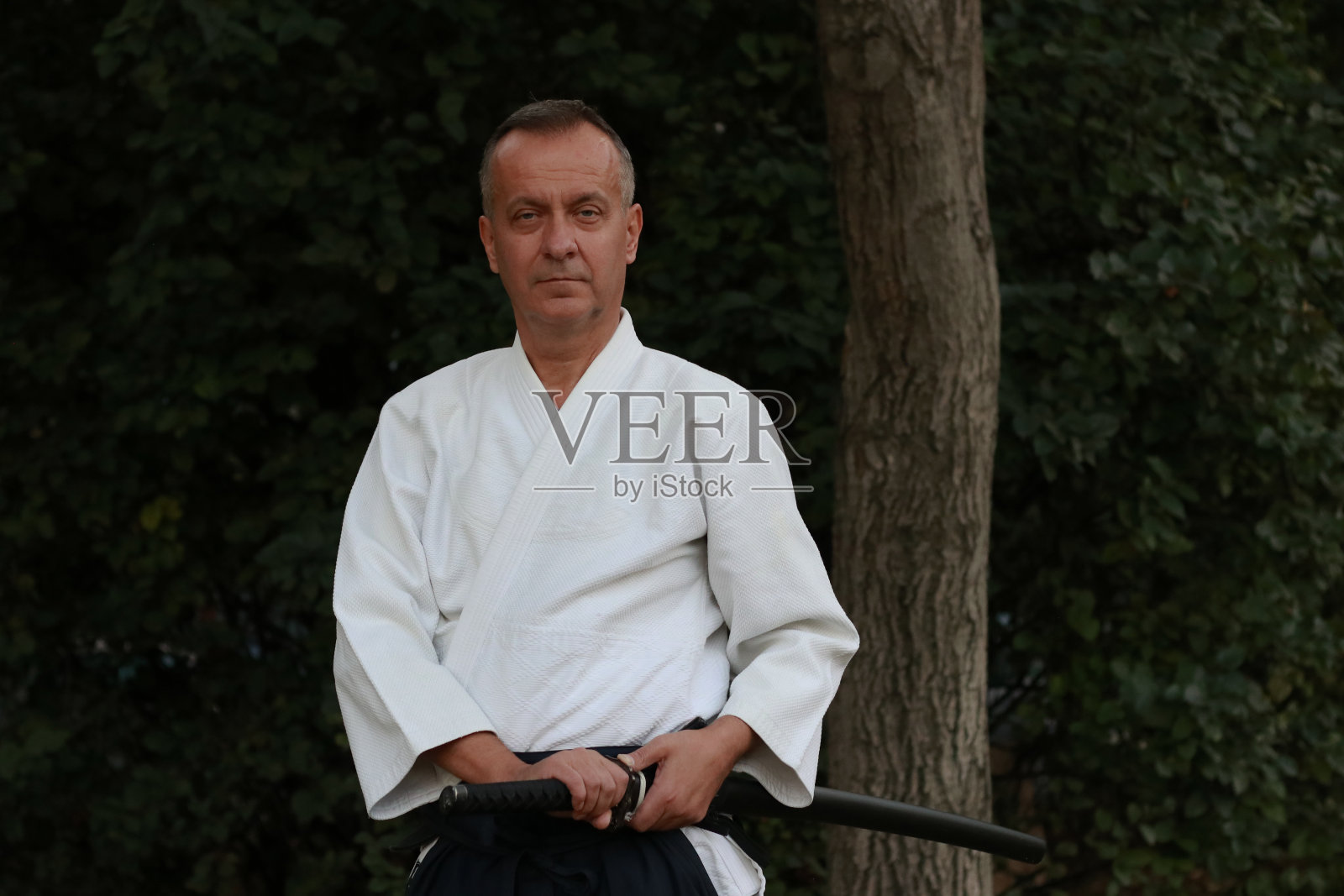 合气道大师教练照片摄影图片