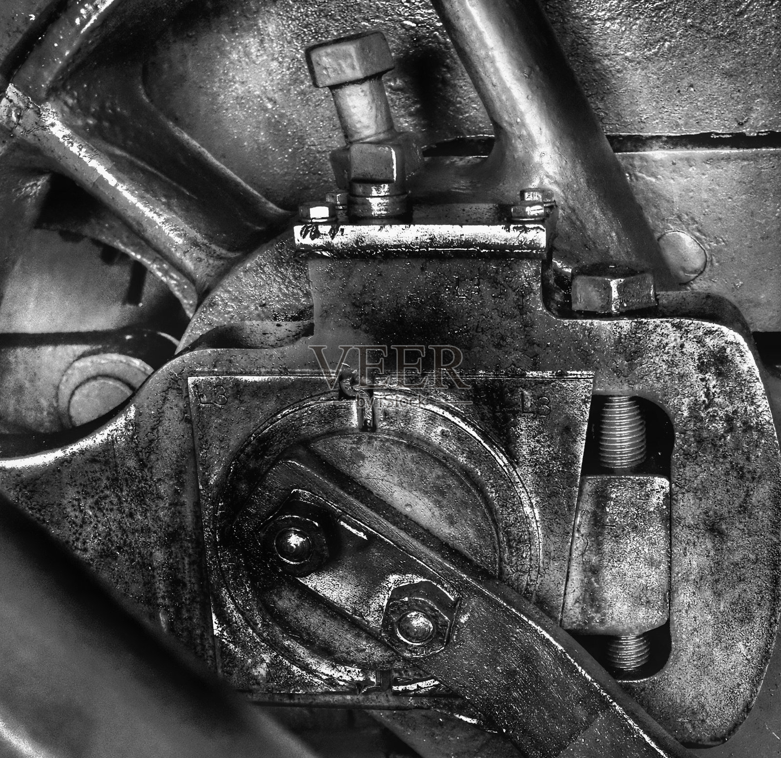 全帧镜头的金属机械照片摄影图片