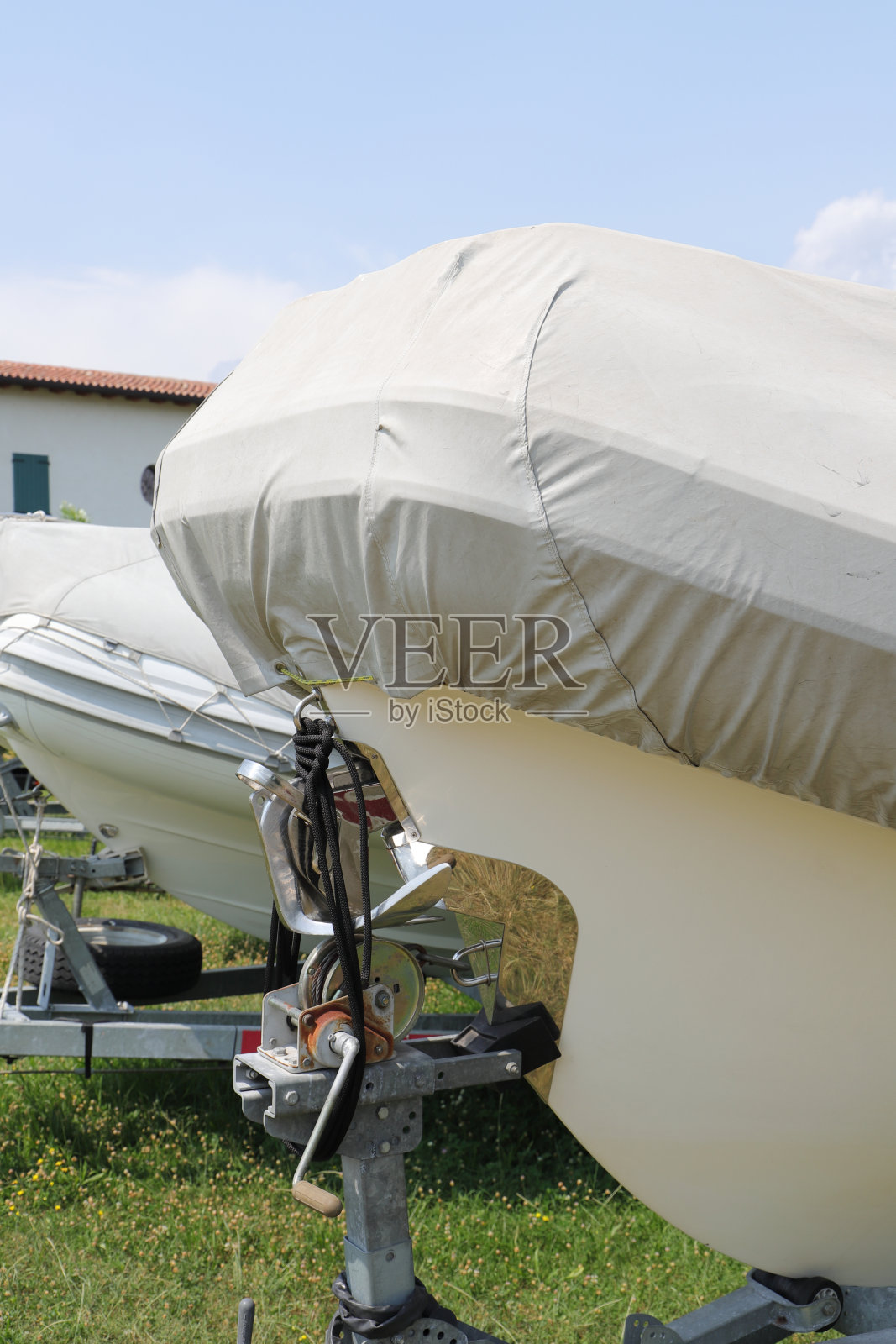 船拖车照片摄影图片