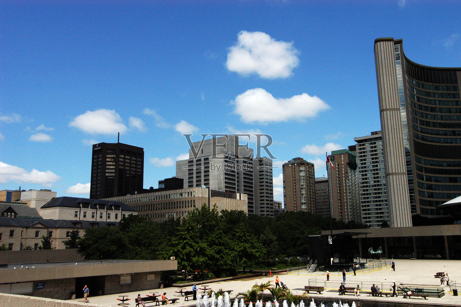 多伦多新市政厅照片摄影图片