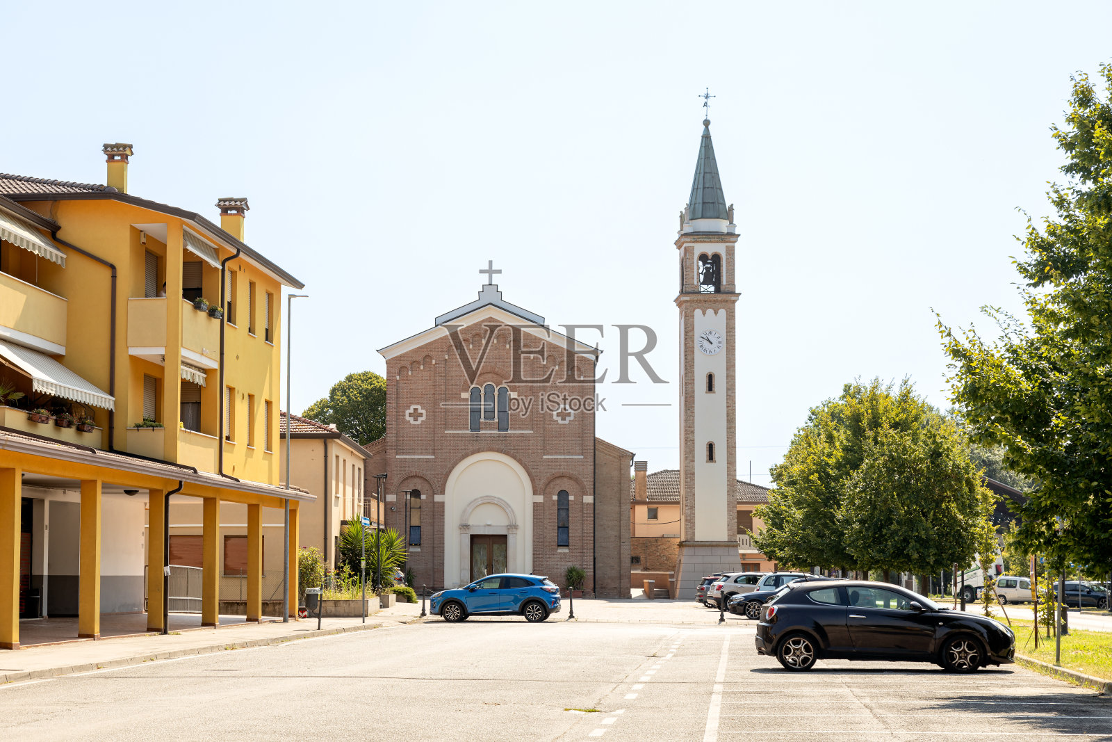 卡帕内多教堂，位于意大利帕多瓦省阿尔比尼亚塞戈照片摄影图片