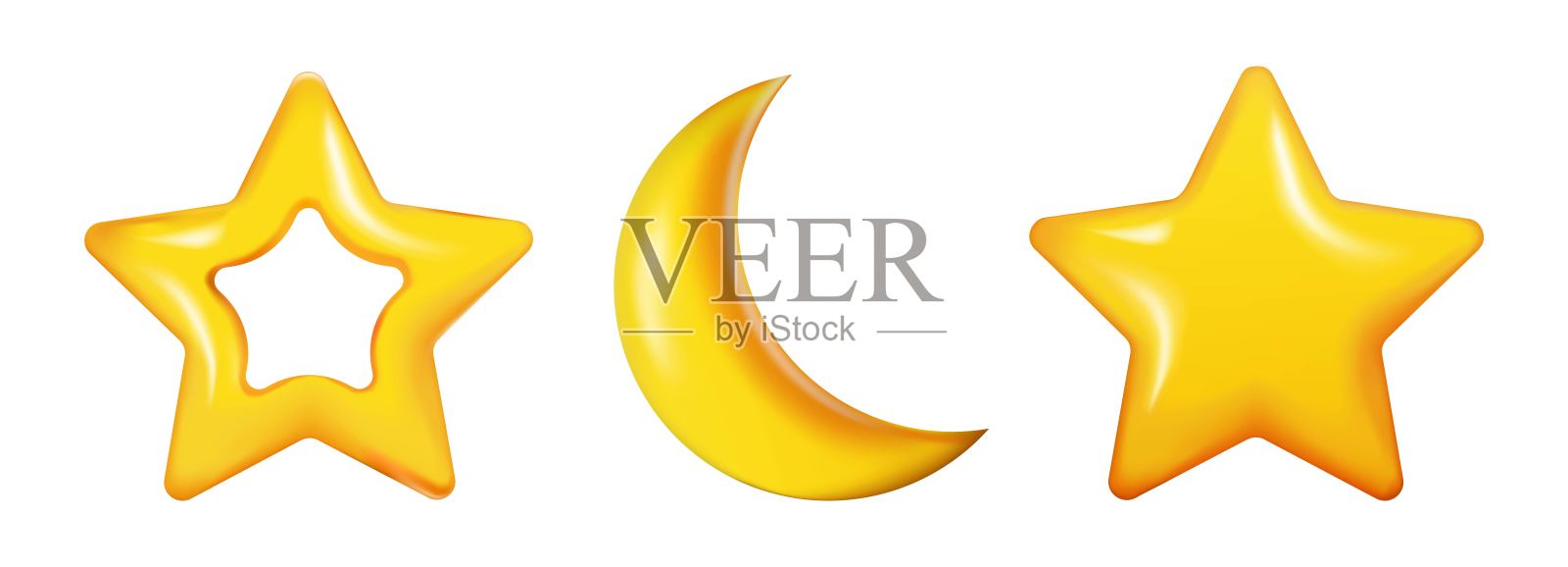 三维形状插画图片素材