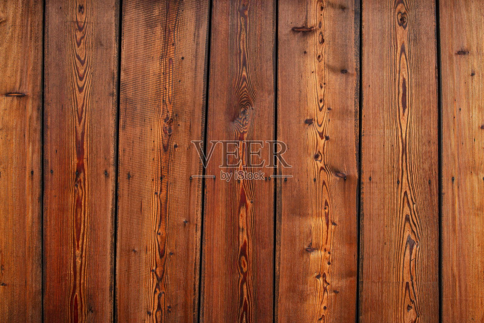垂直棕色木板背景。木墙纹理照片摄影图片