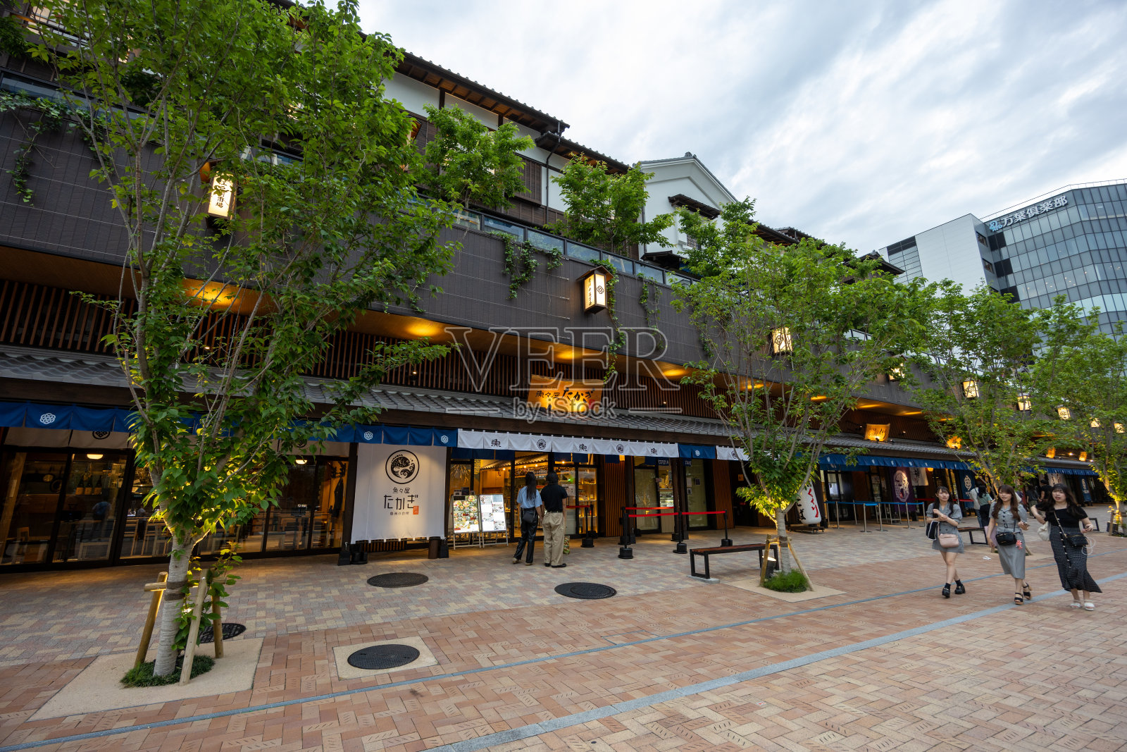 日本东京的Toyosu Senkyaku Banrai照片摄影图片