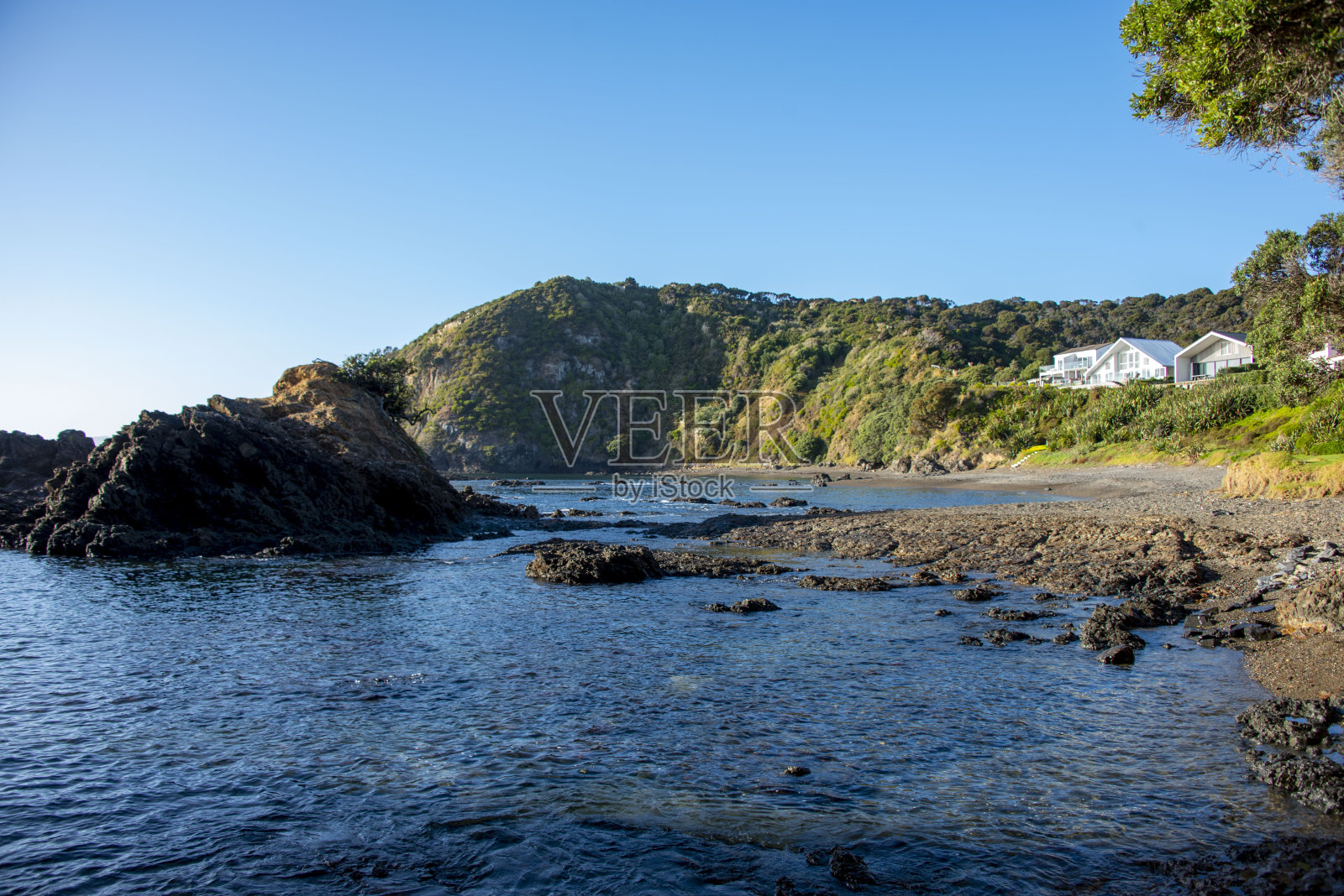 落基湾保护区照片摄影图片