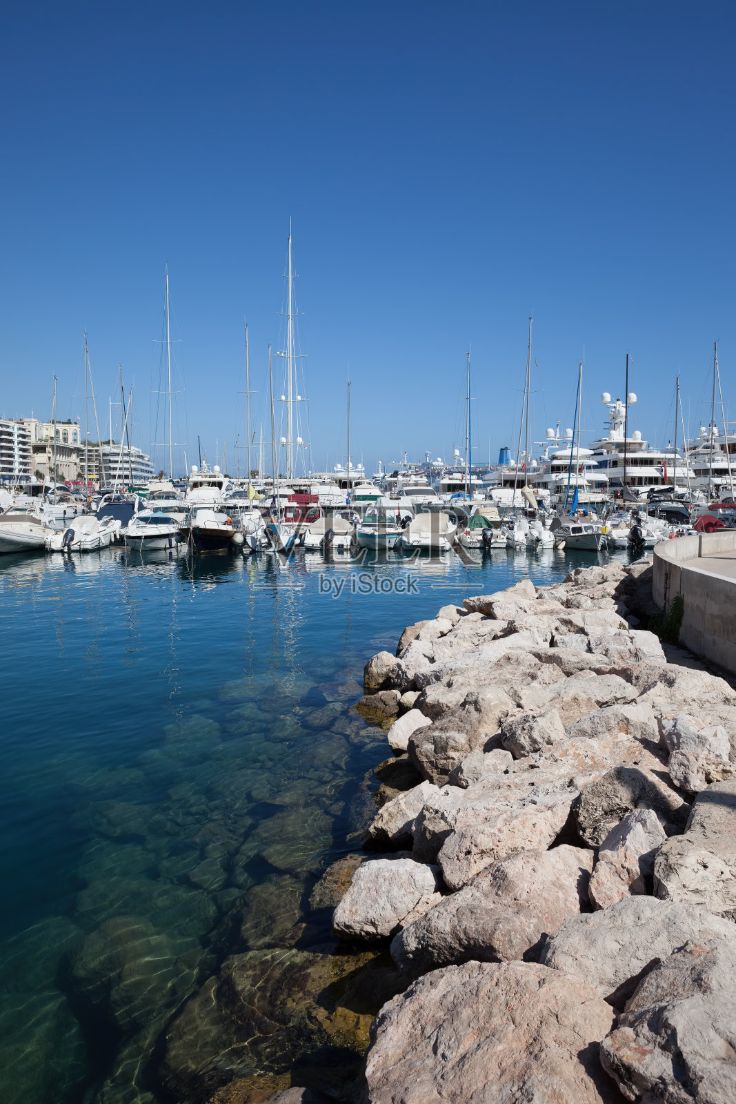 摩纳哥的赫尔克里港照片摄影图片