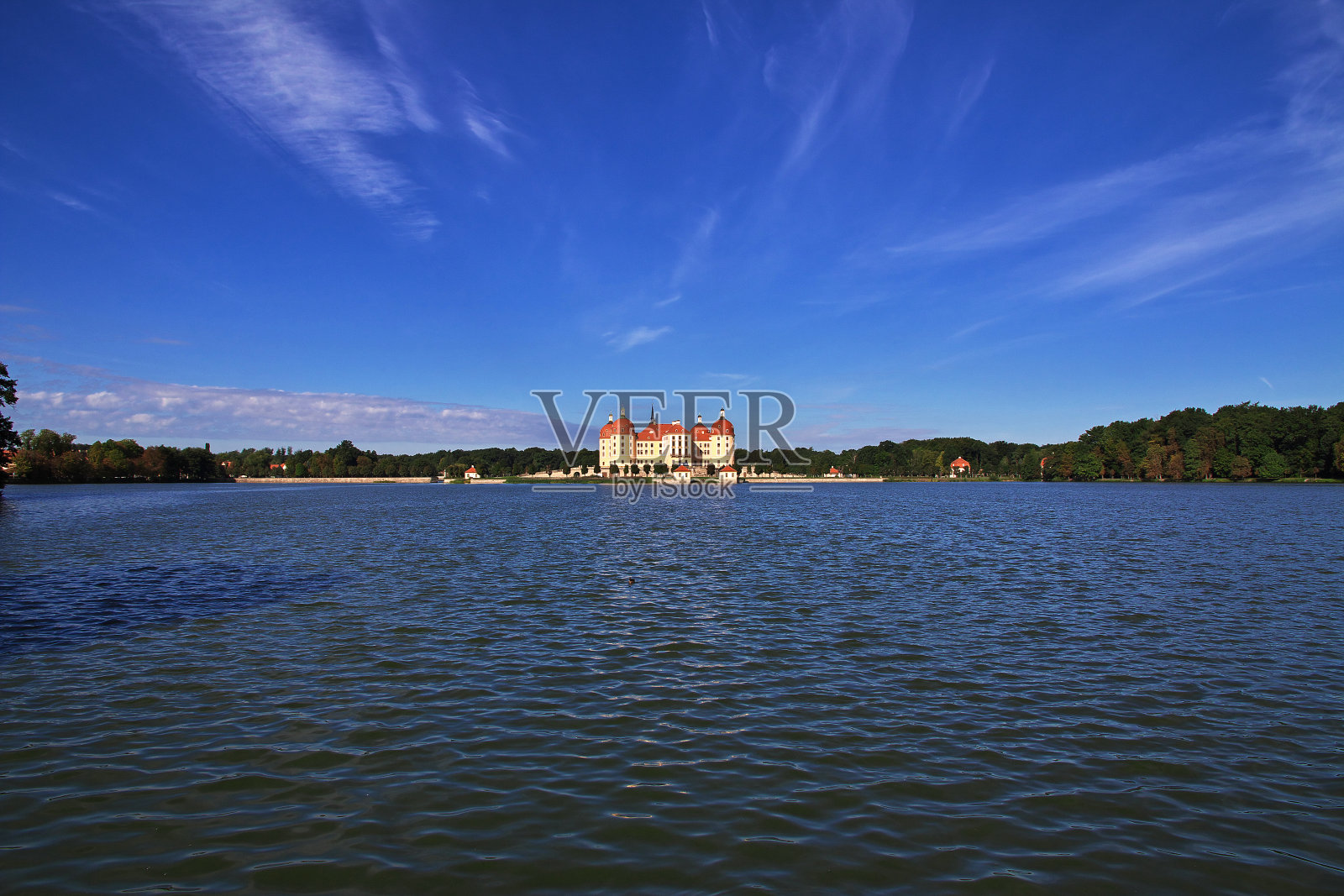 德国萨克森州的莫里茨堡城堡照片摄影图片